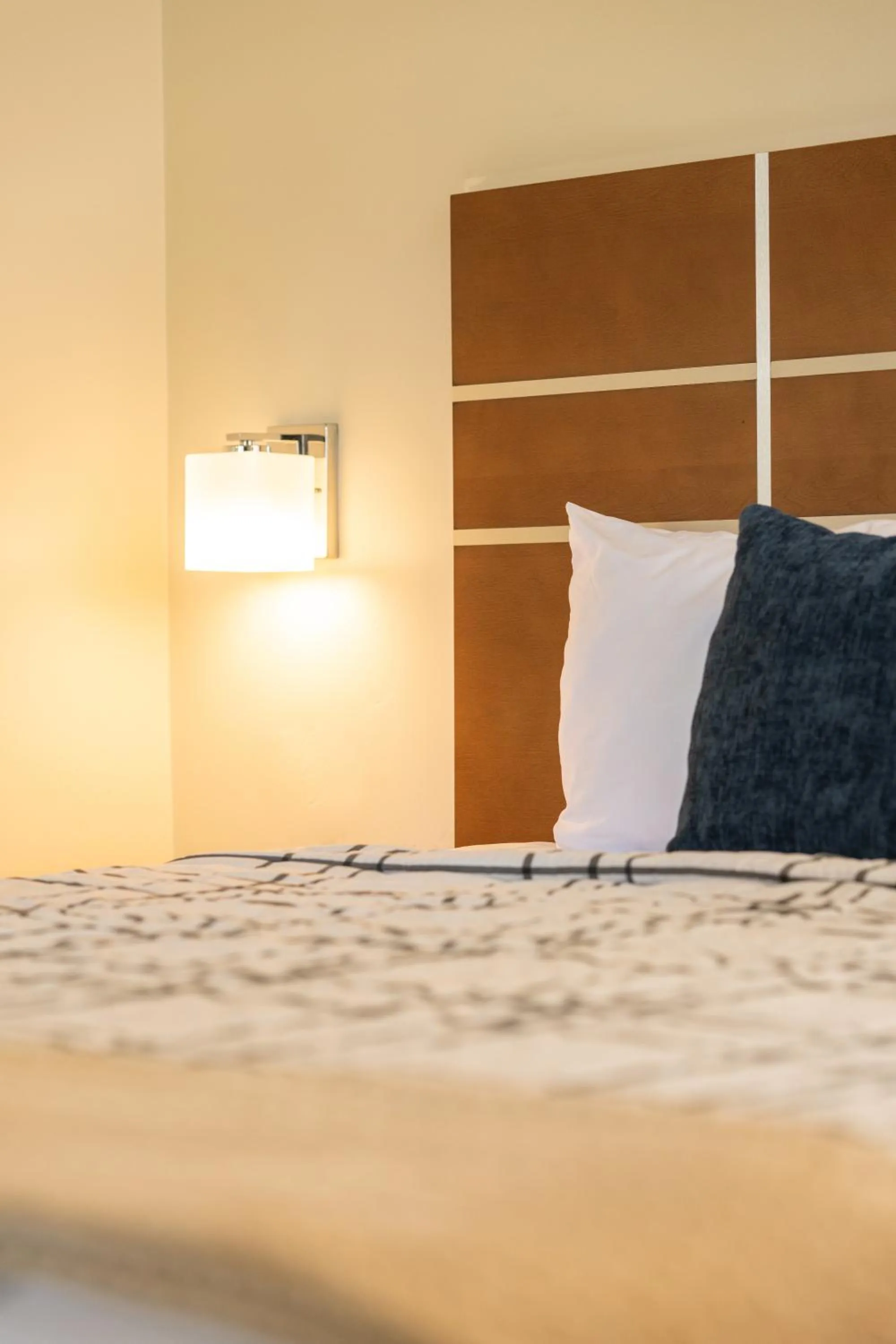 Bed in Lemon Tree Inn