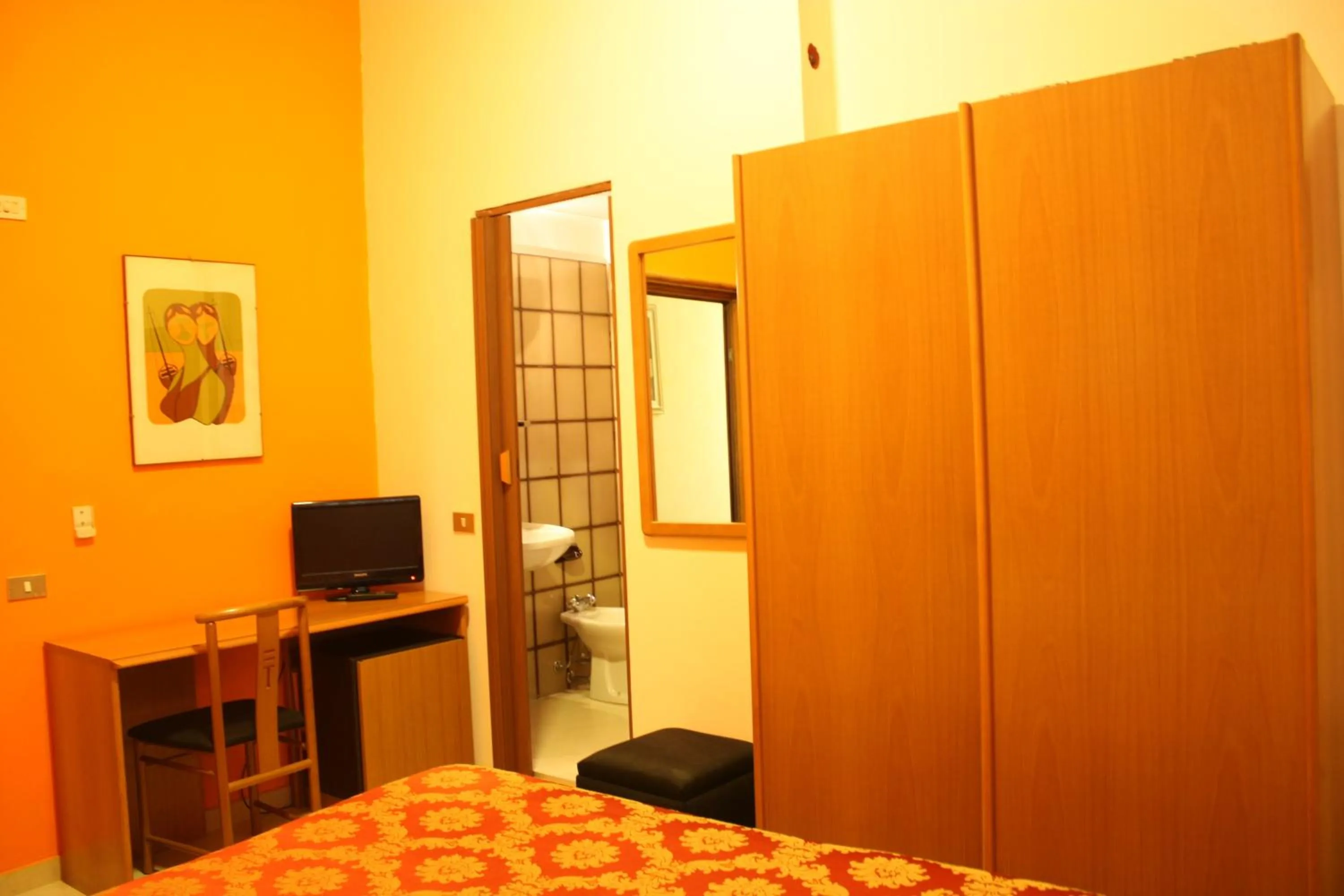 Decorative detail, Bed in Hotel Garden