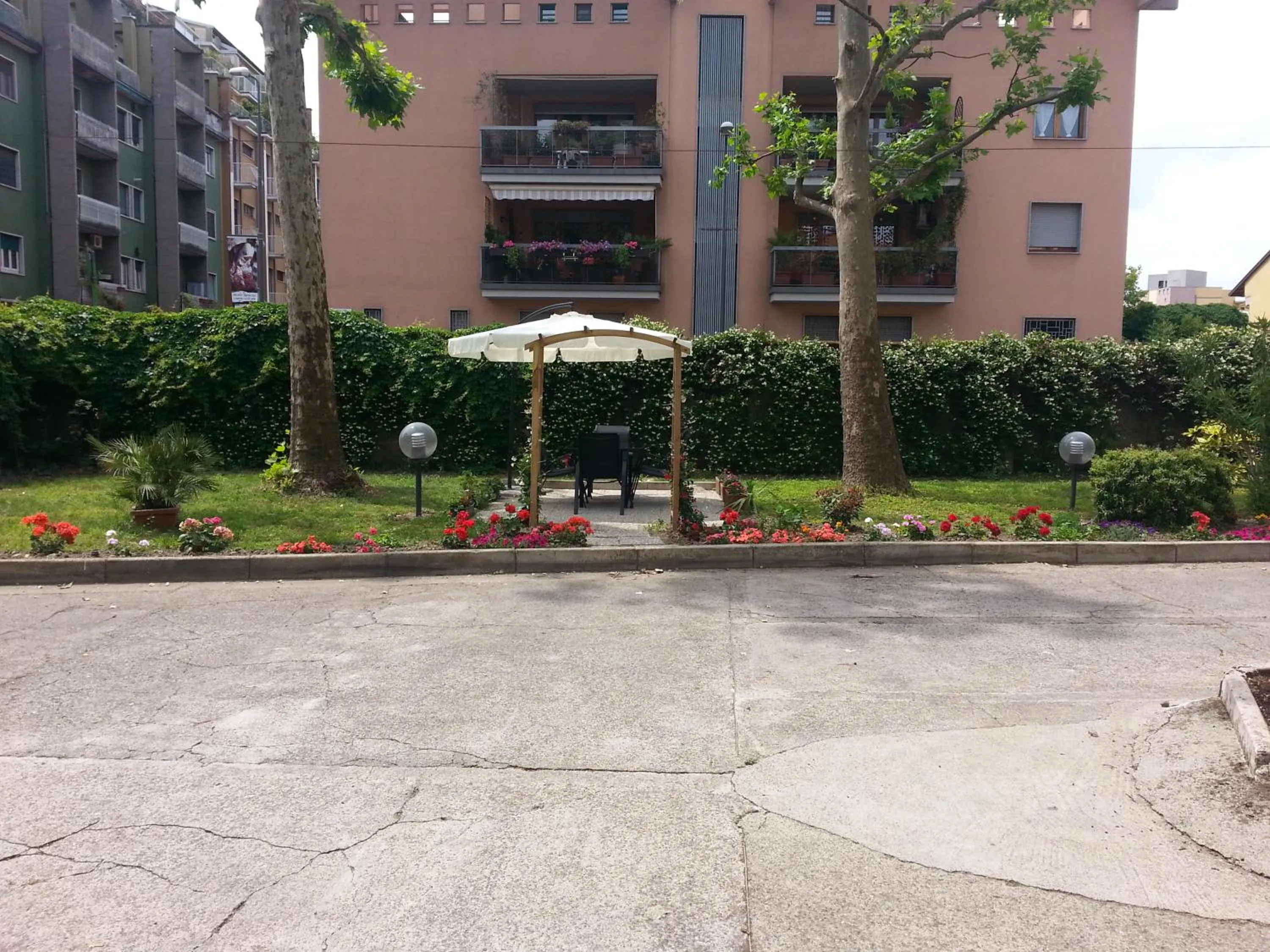 Patio in Hotel Garden