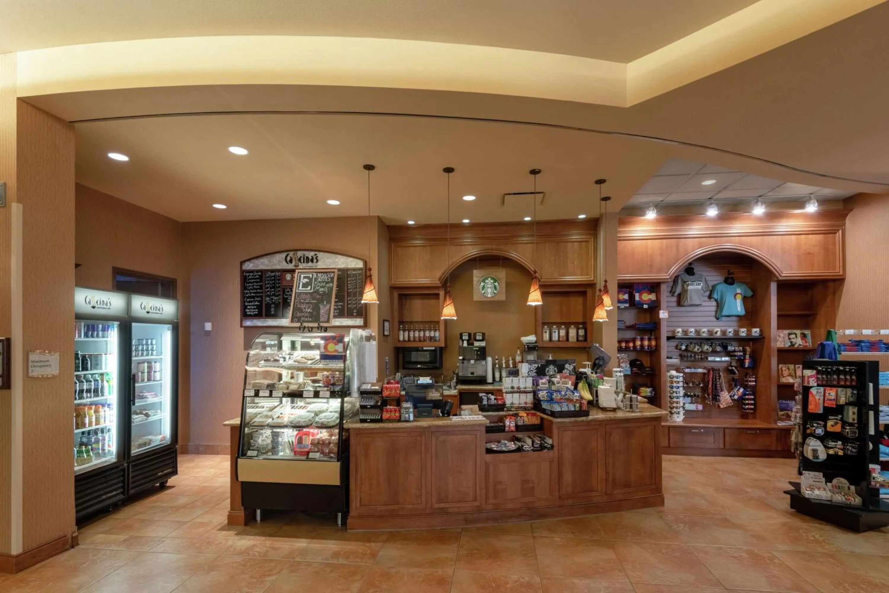 On-site shops in Embassy Suites Loveland Conference Center