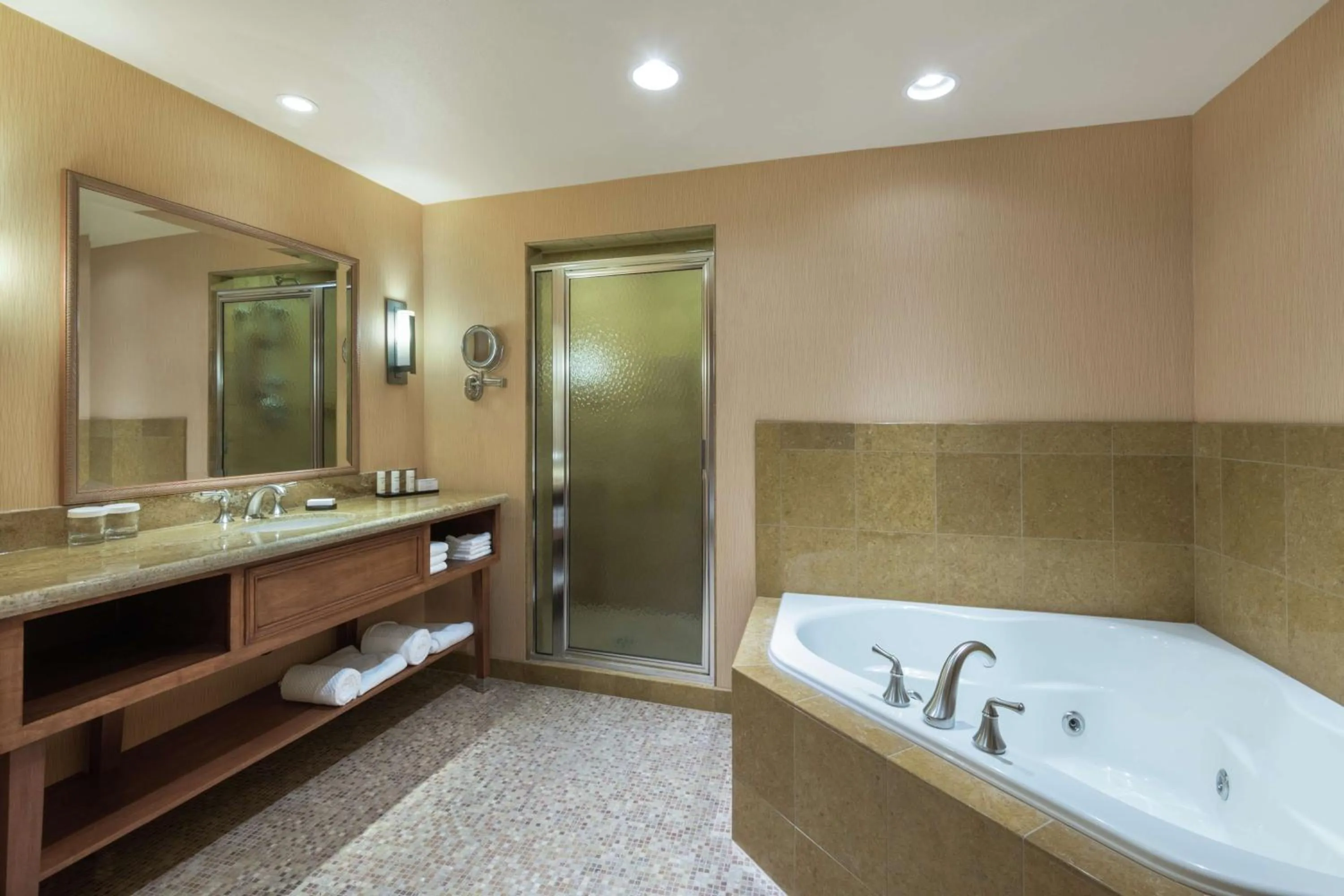 Bathroom in Embassy Suites Loveland Conference Center