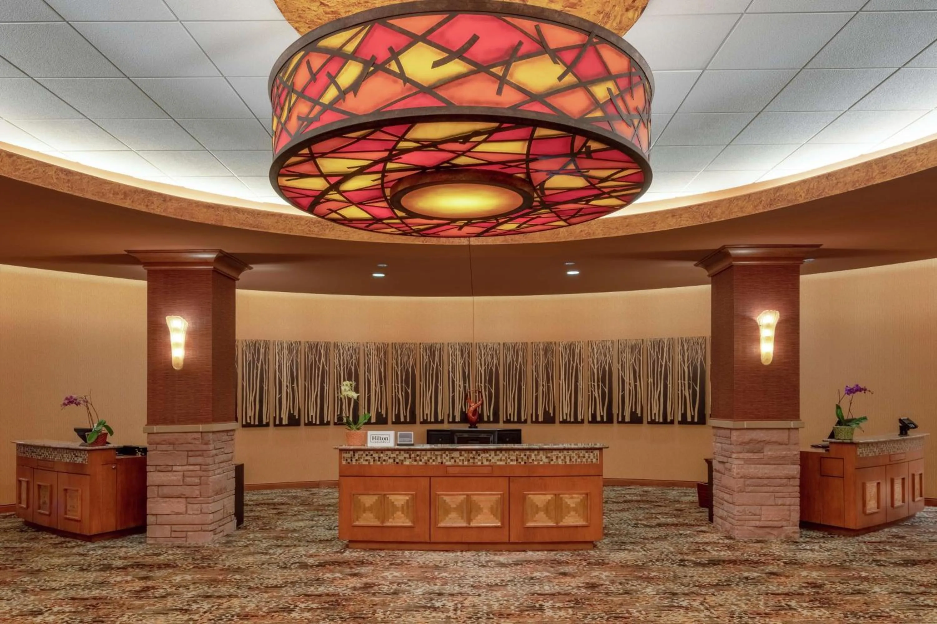 Lobby or reception in Embassy Suites Loveland Conference Center