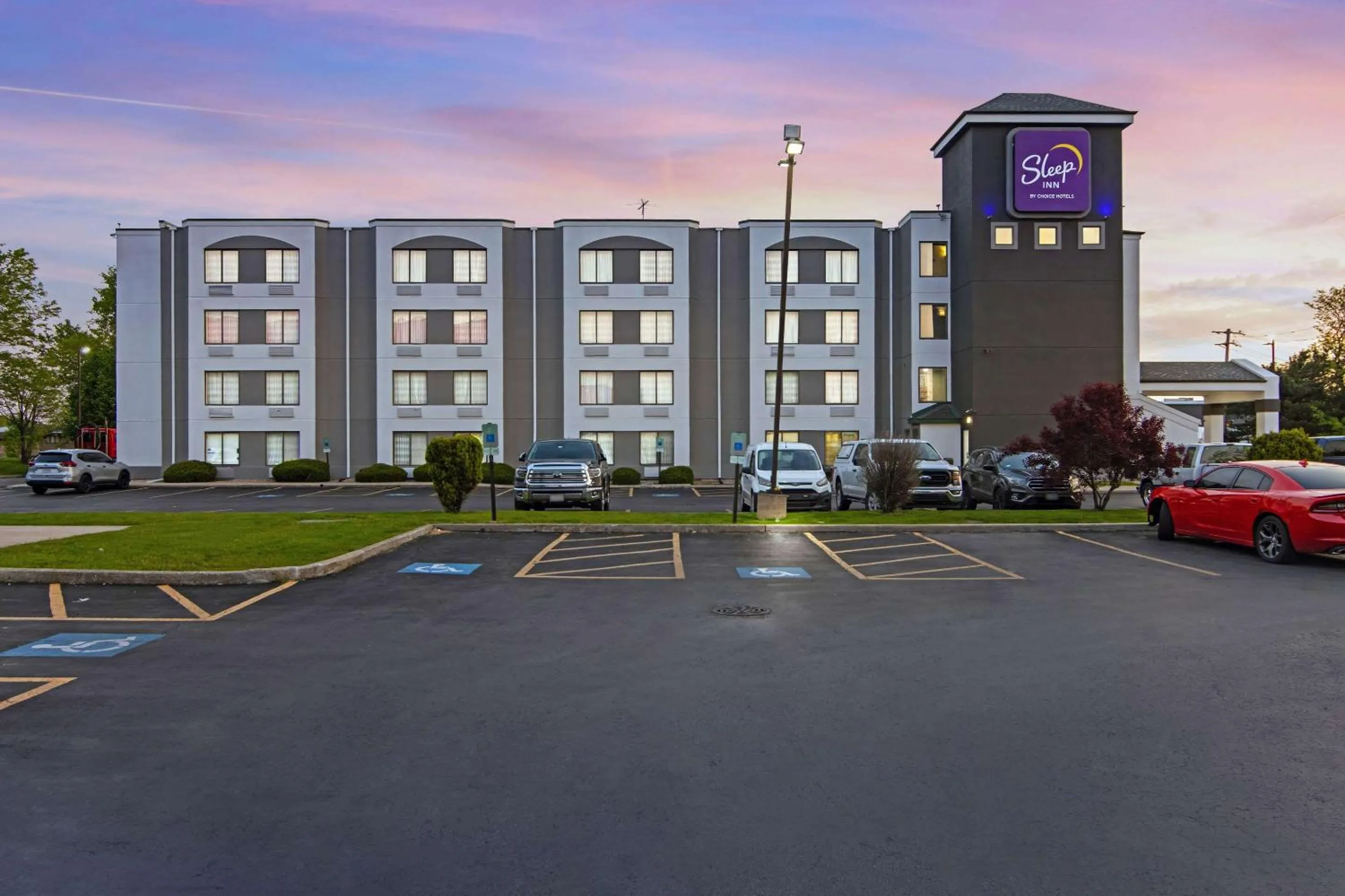 Property building in Sleep Inn near I-80 and I-94