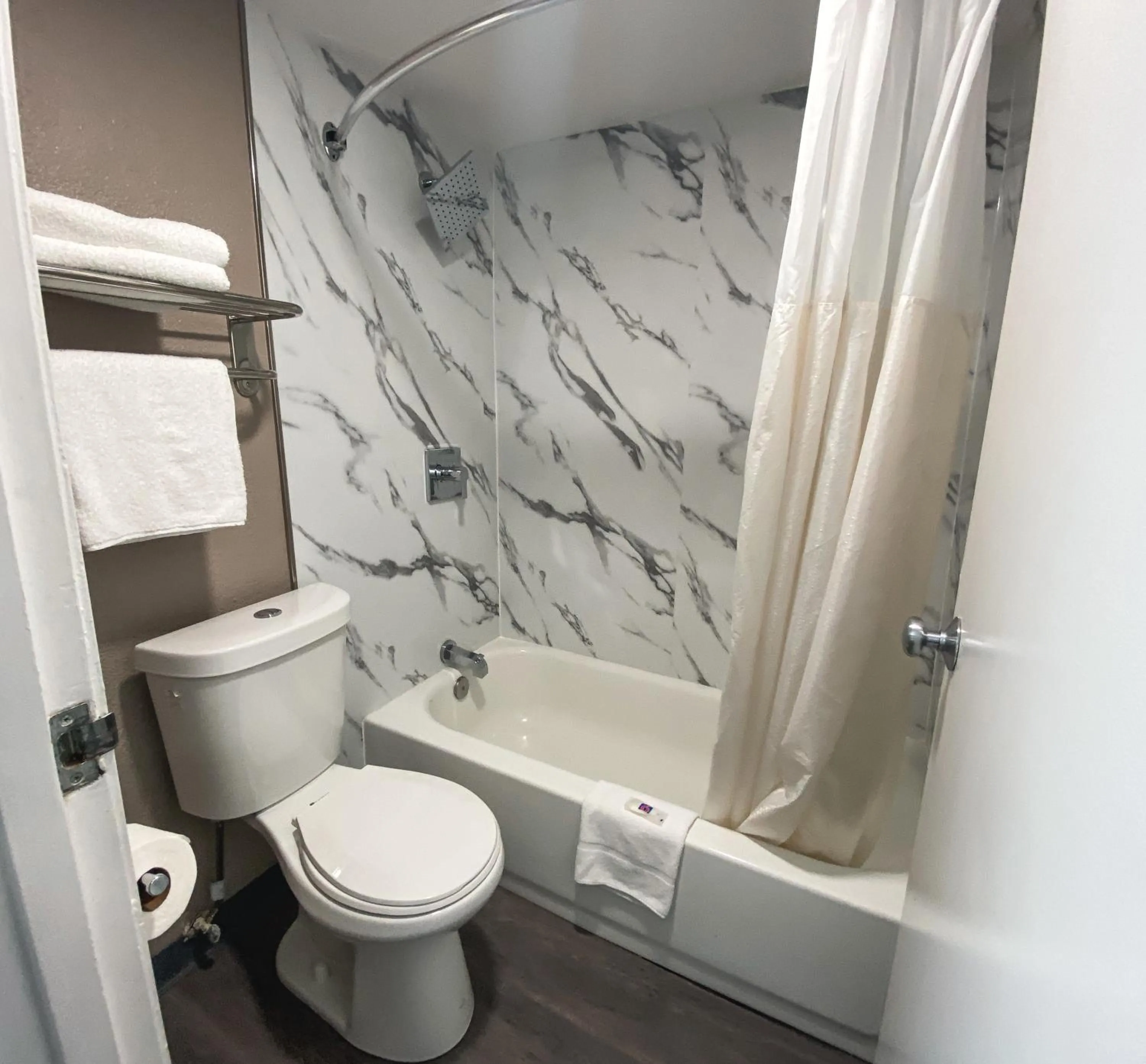 Shower in Motel 6-Sacramento, CA - North