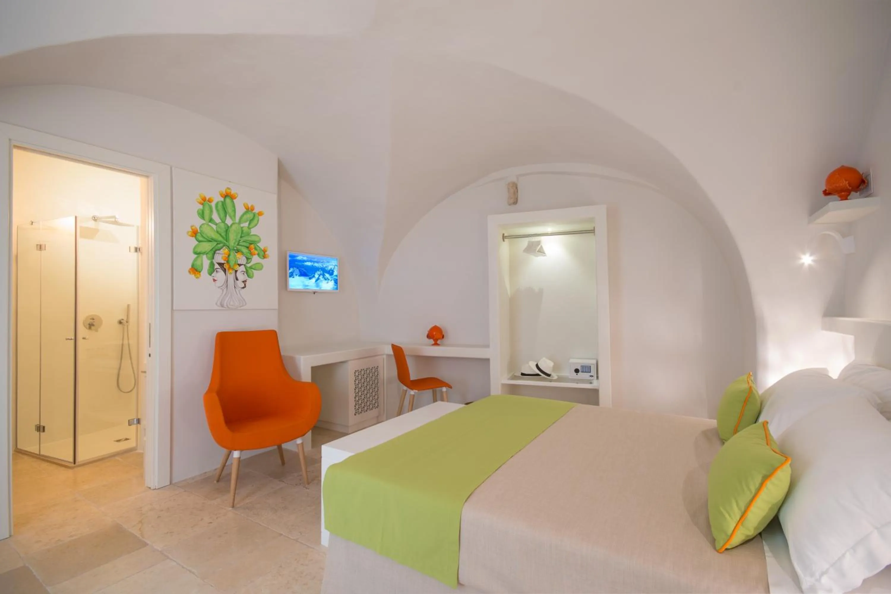 Photo of the whole room, Bed in Palazzo Maringelli