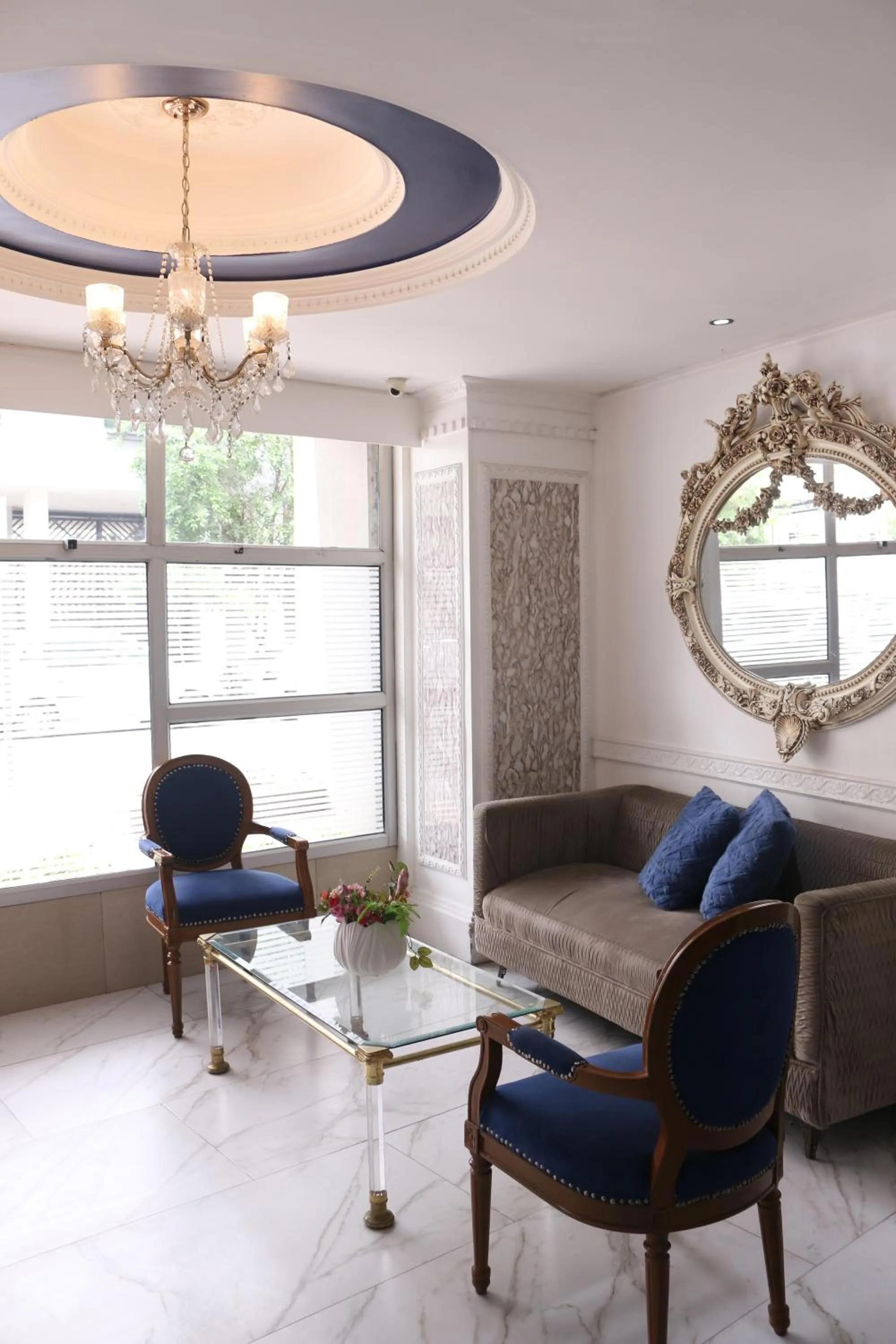 Living room in Hotel Presidente Internacional