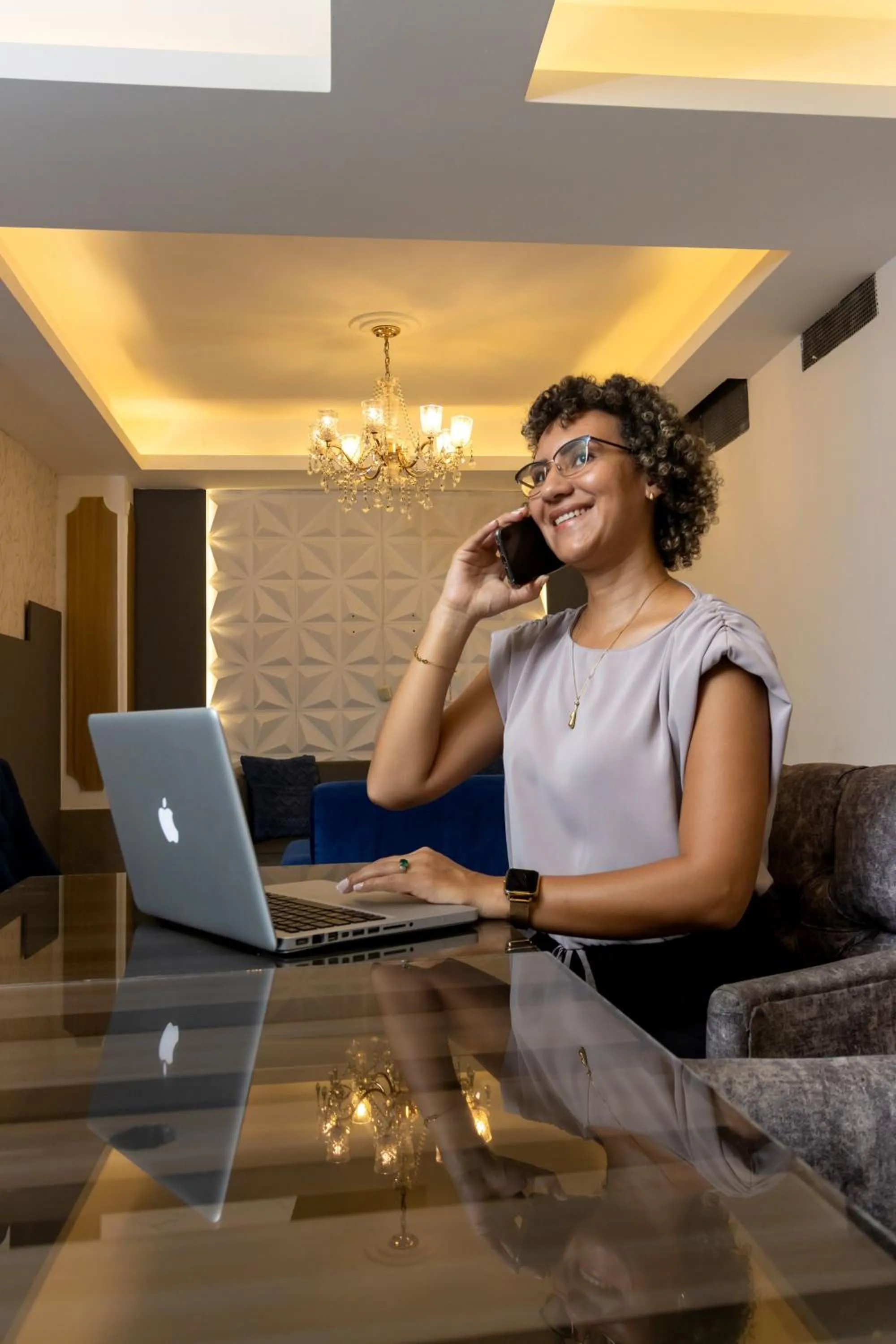 Living room in Hotel Presidente Internacional