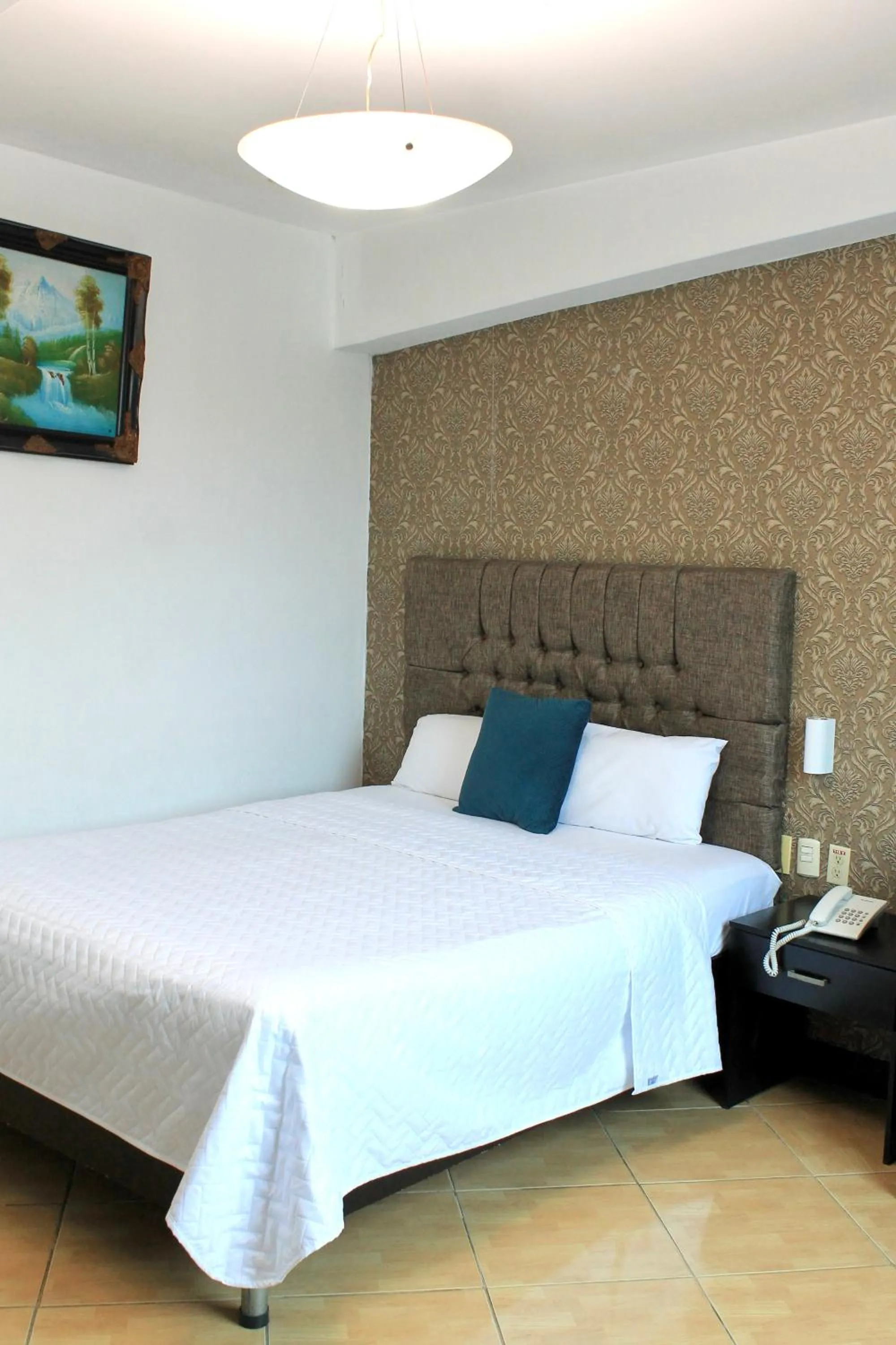 Bed in Hotel Presidente Internacional