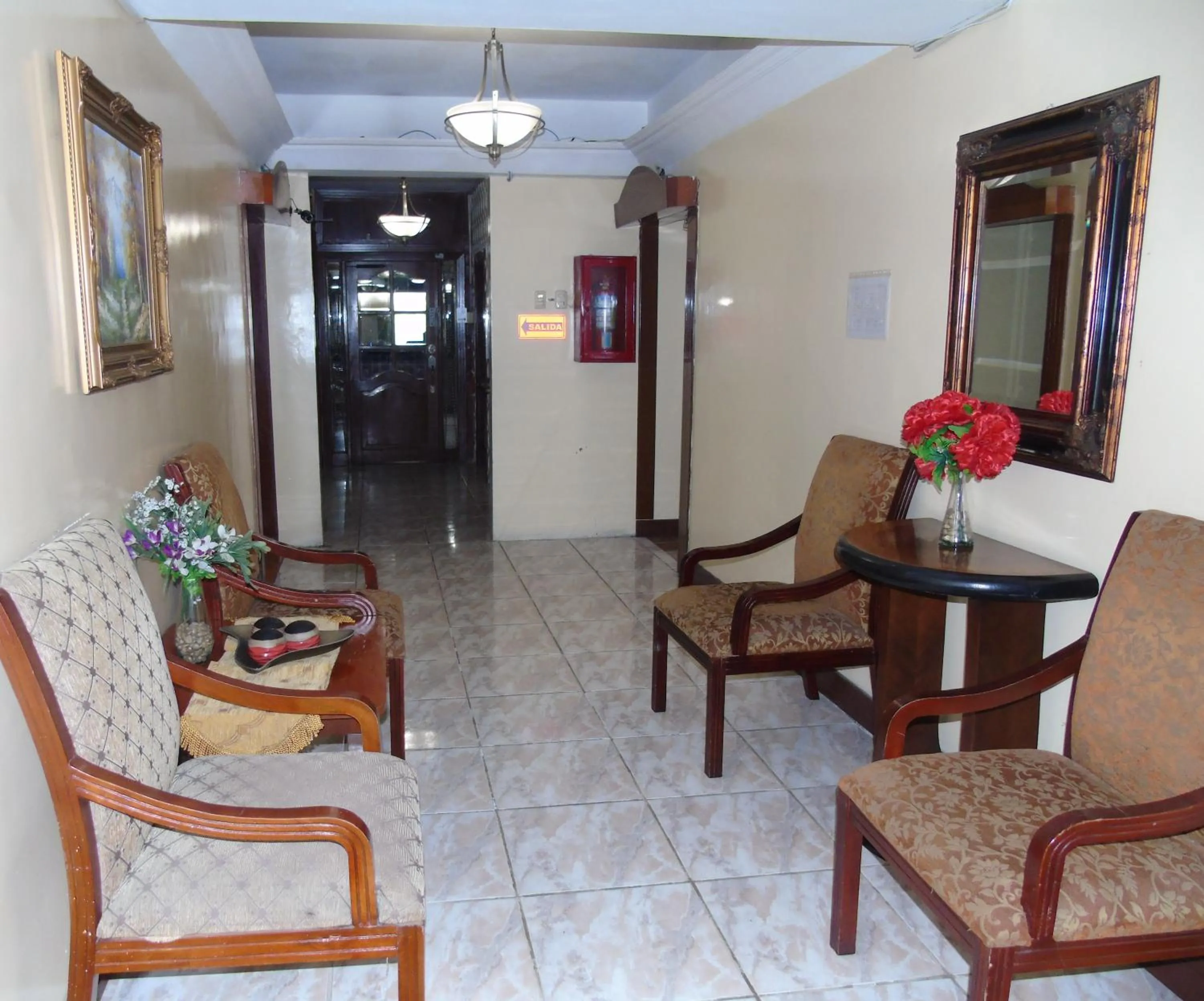 Living room in Hotel Malecon Inn