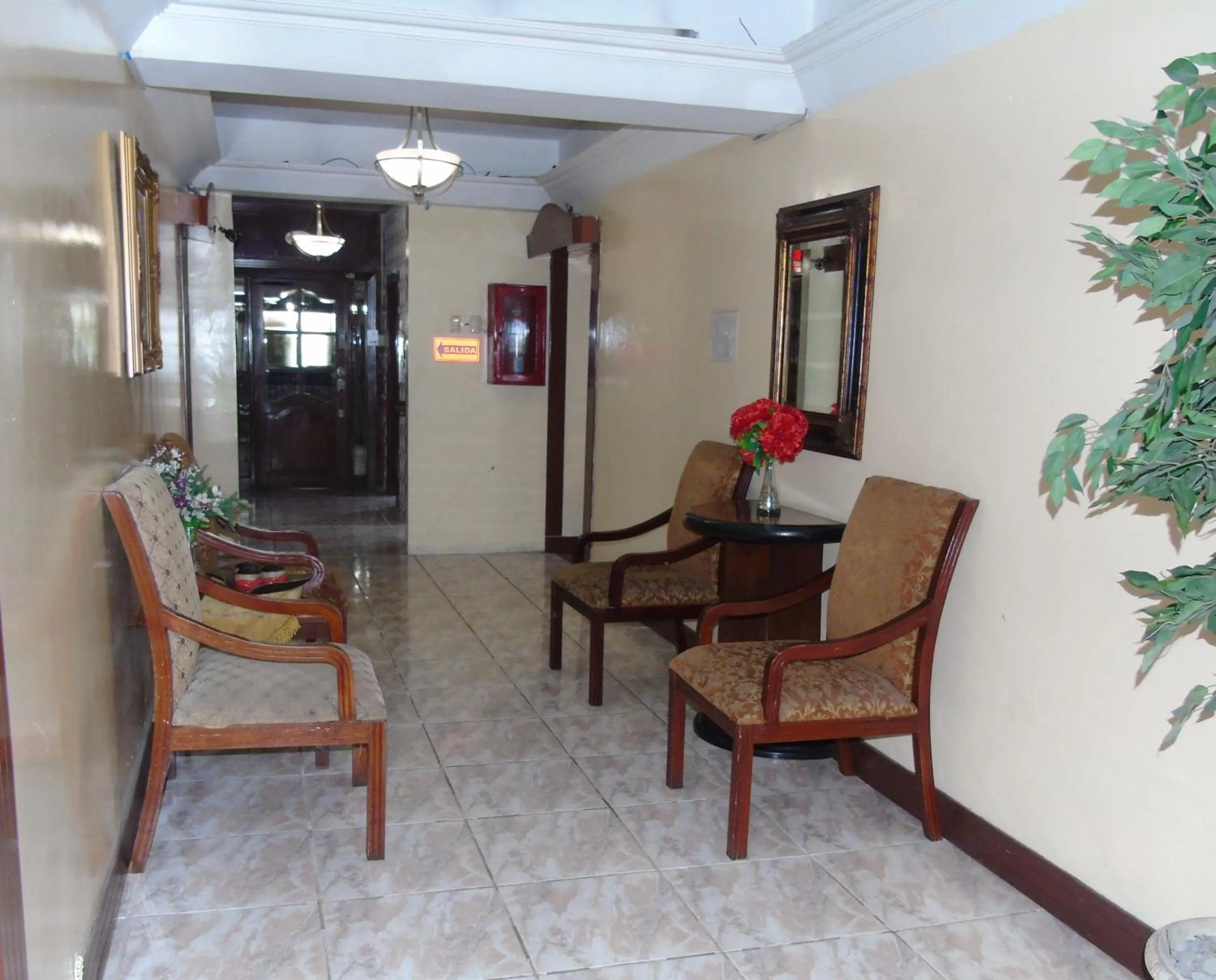Living room in Hotel Malecon Inn