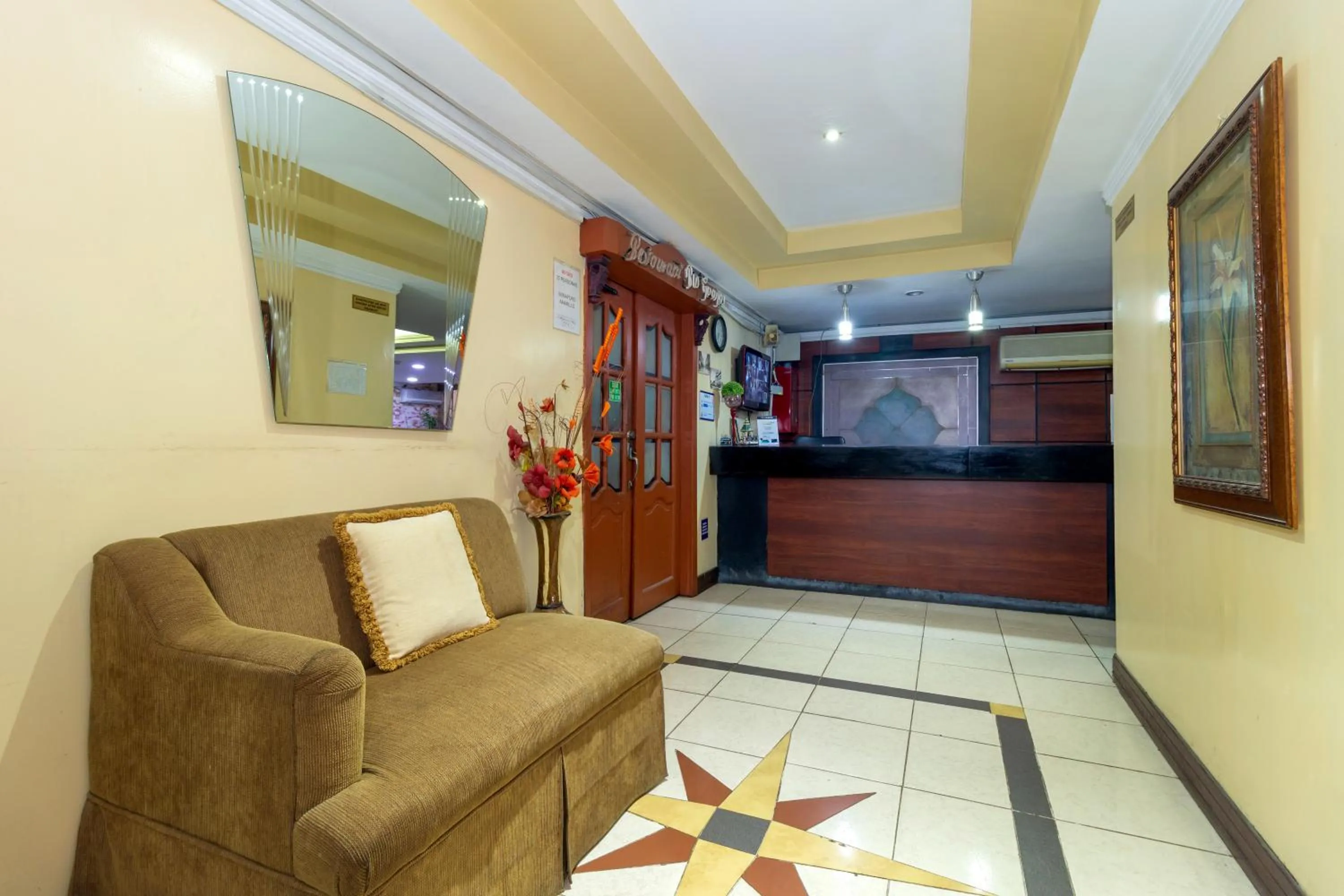 Living room in Hotel Malecon Inn