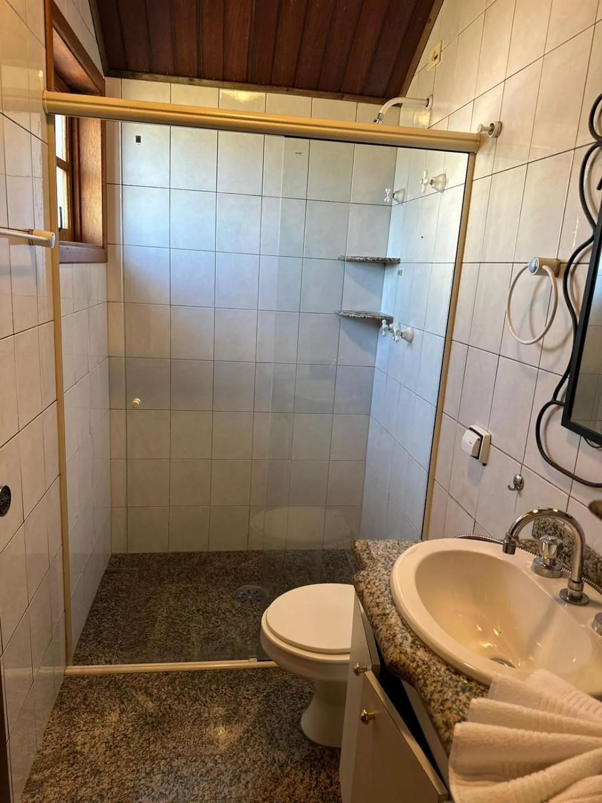 Bathroom in Pousada Constellation Lodge