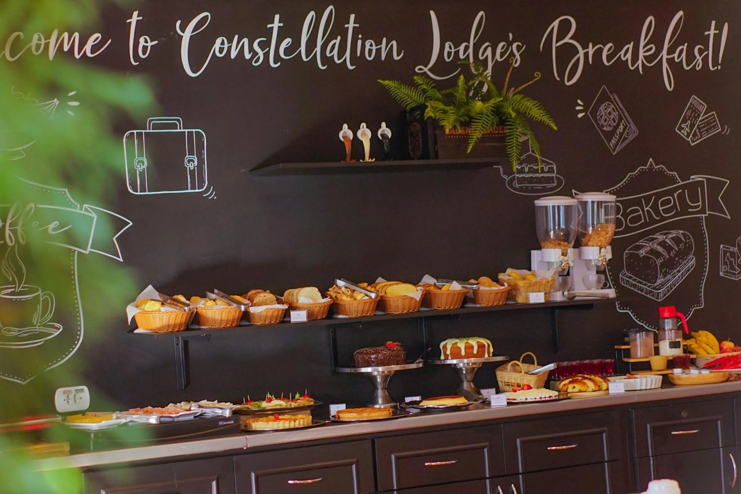 Food and drinks in Pousada Constellation Lodge