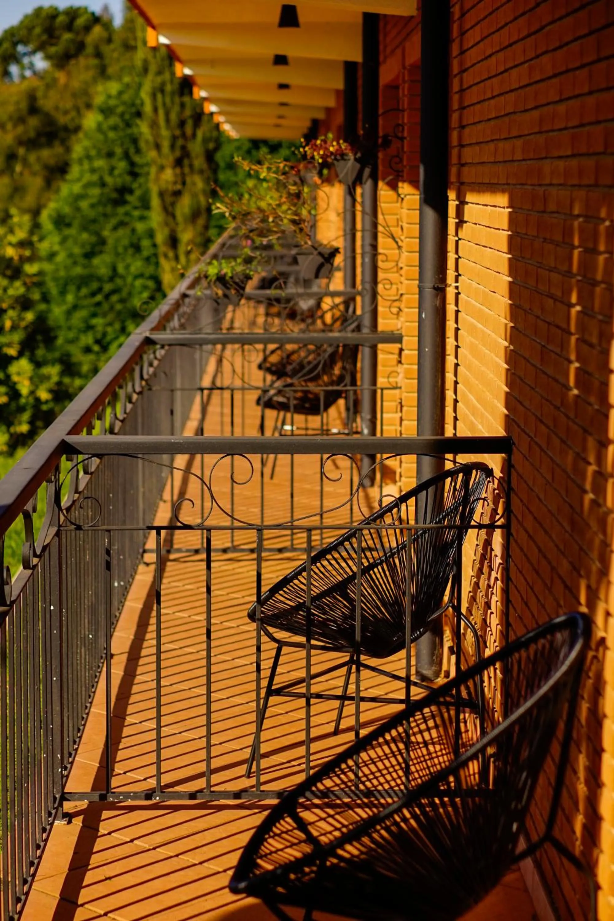 Patio in Pousada Constellation Lodge