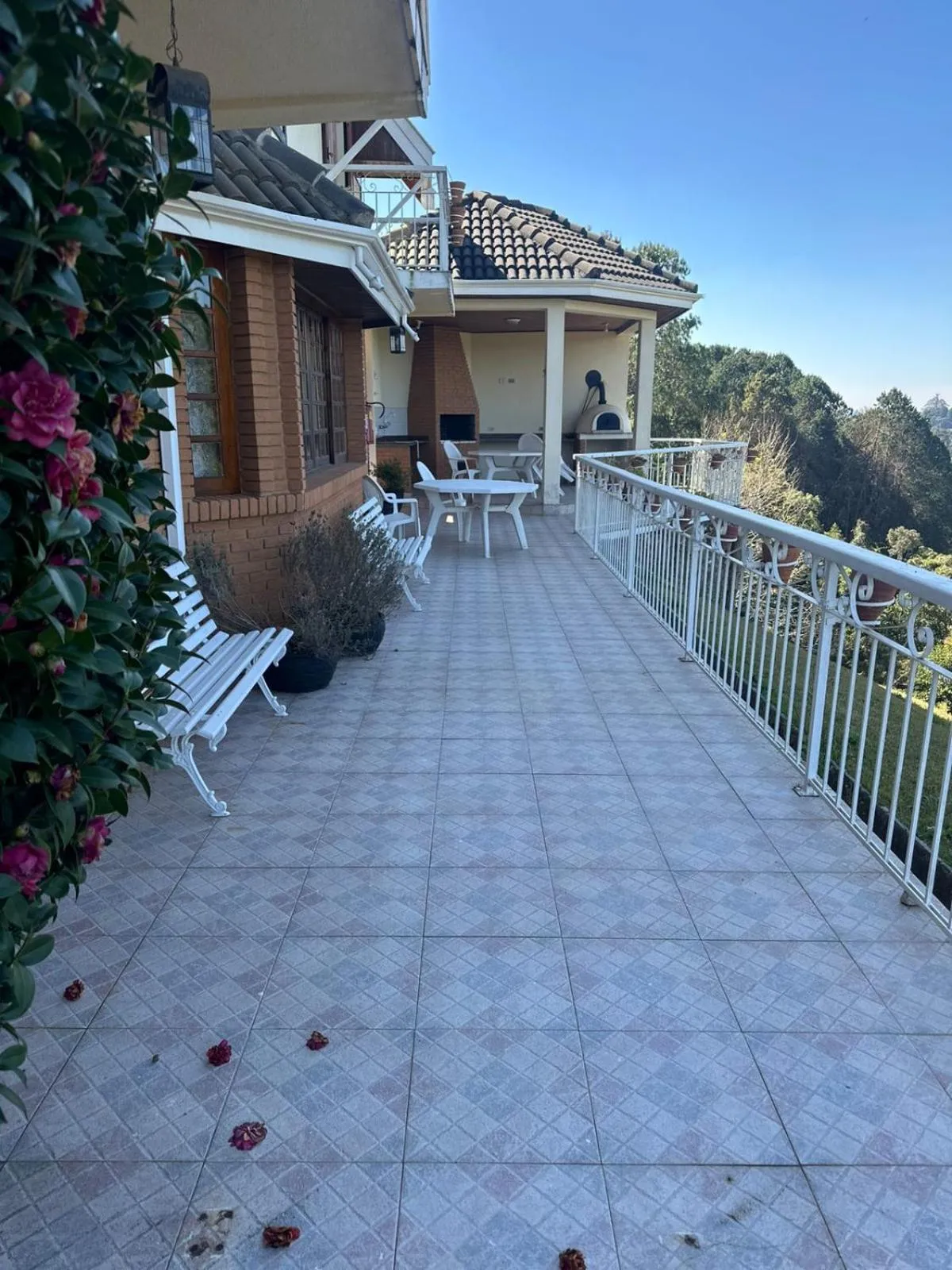 Balcony/Terrace in Pousada Constellation Lodge