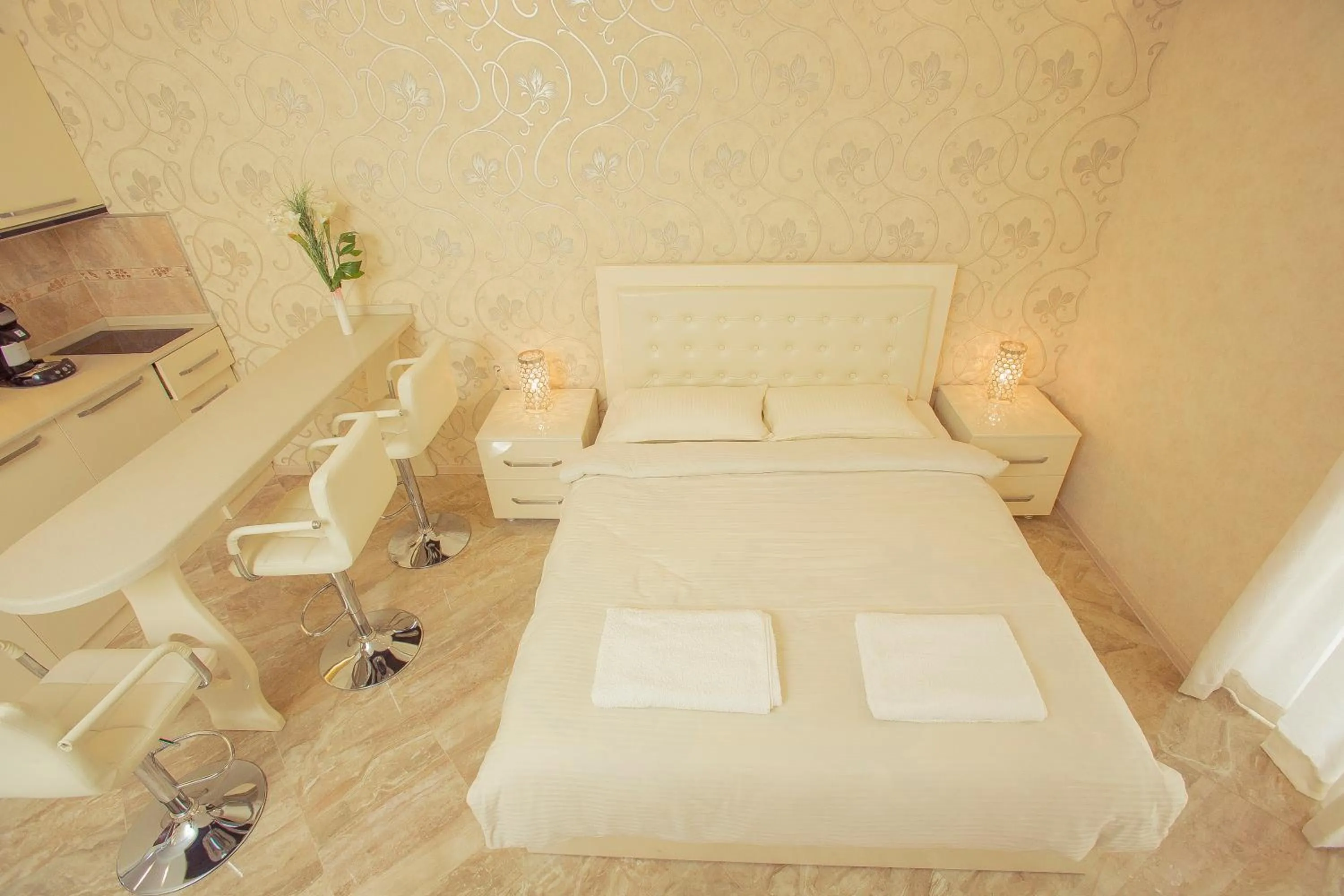 Kitchen or kitchenette in Viva Blue Batumi