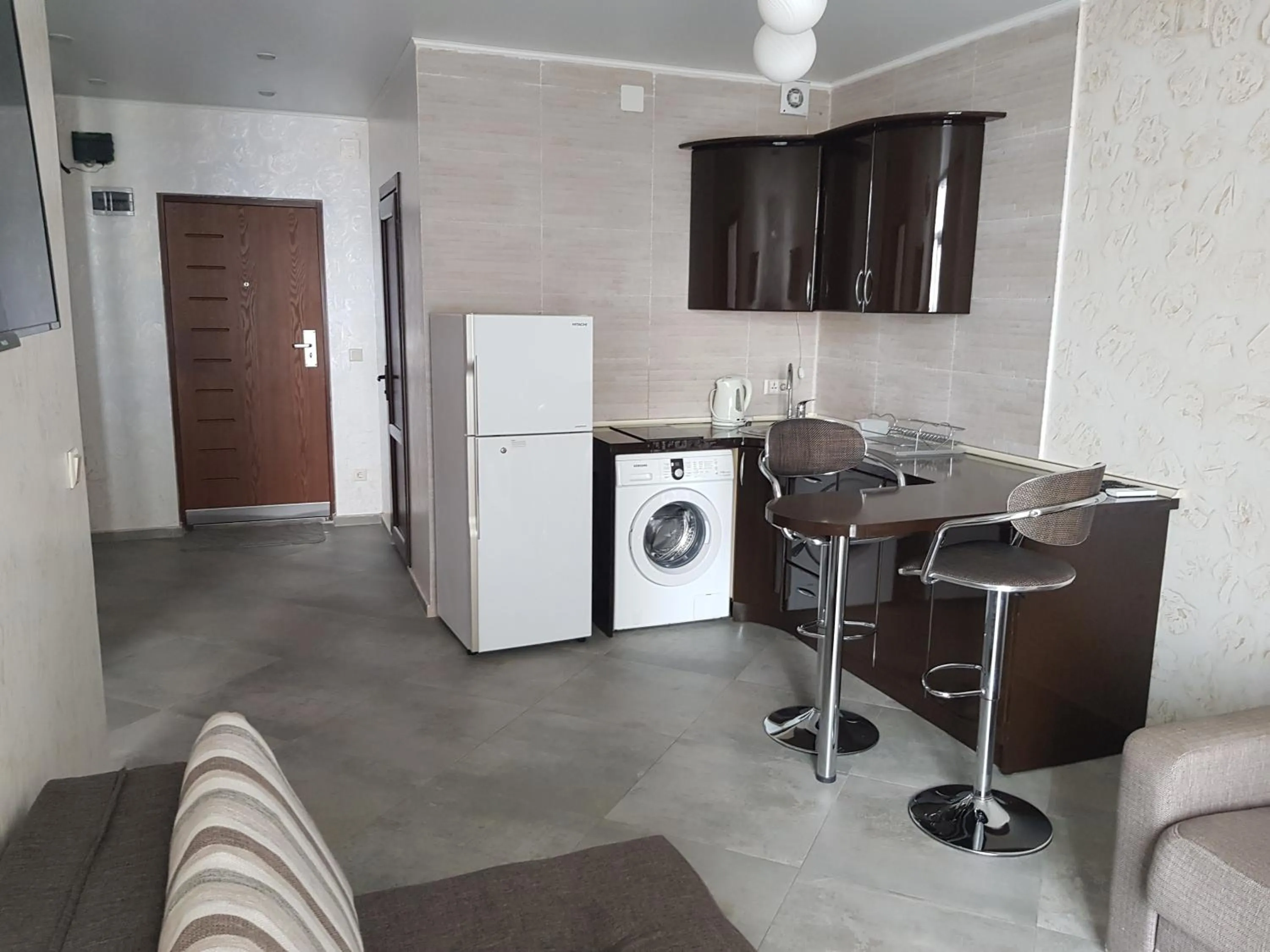 Kitchen or kitchenette in Viva Blue Batumi