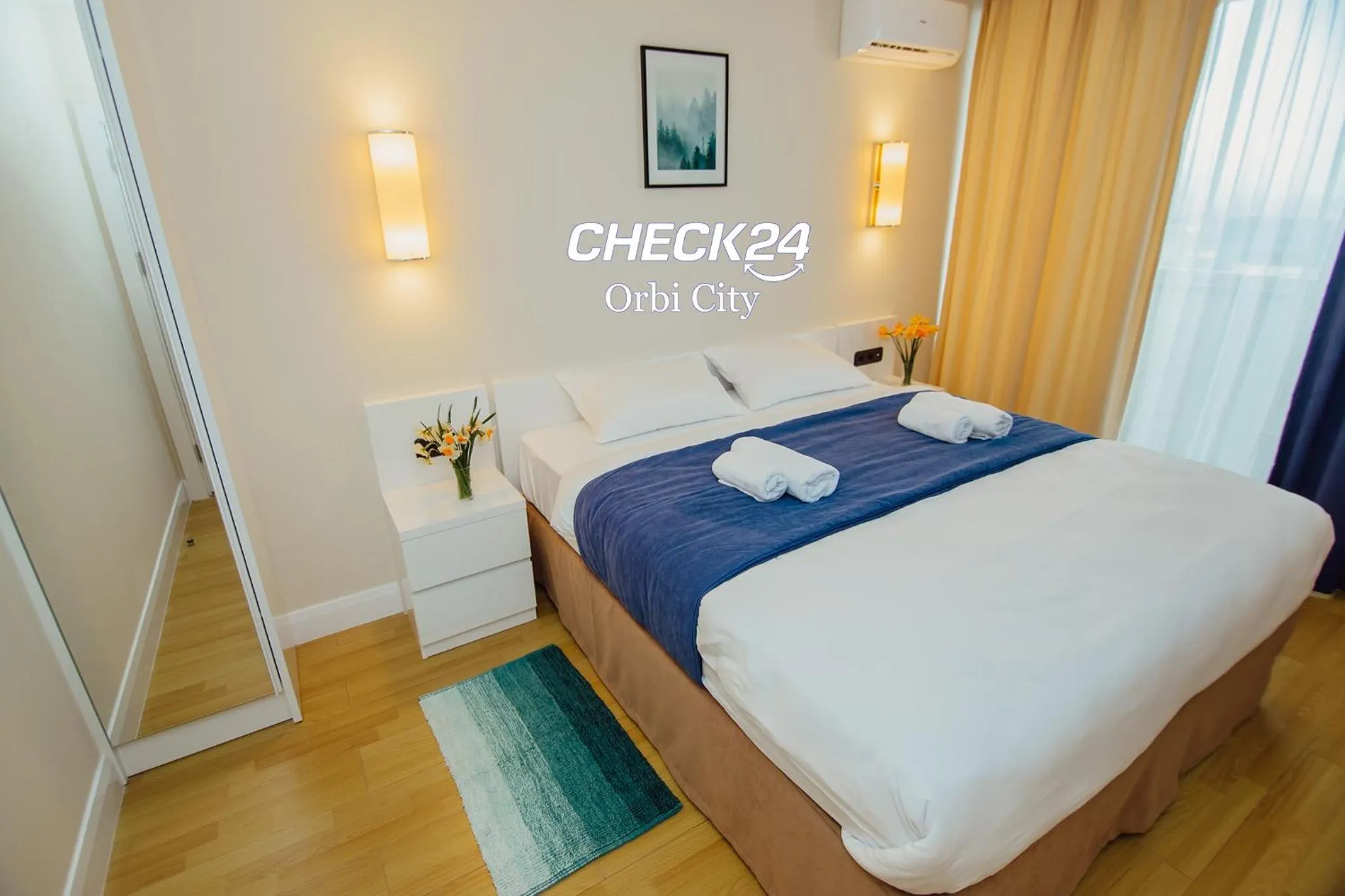 Bed in CHECK 24 orbi city