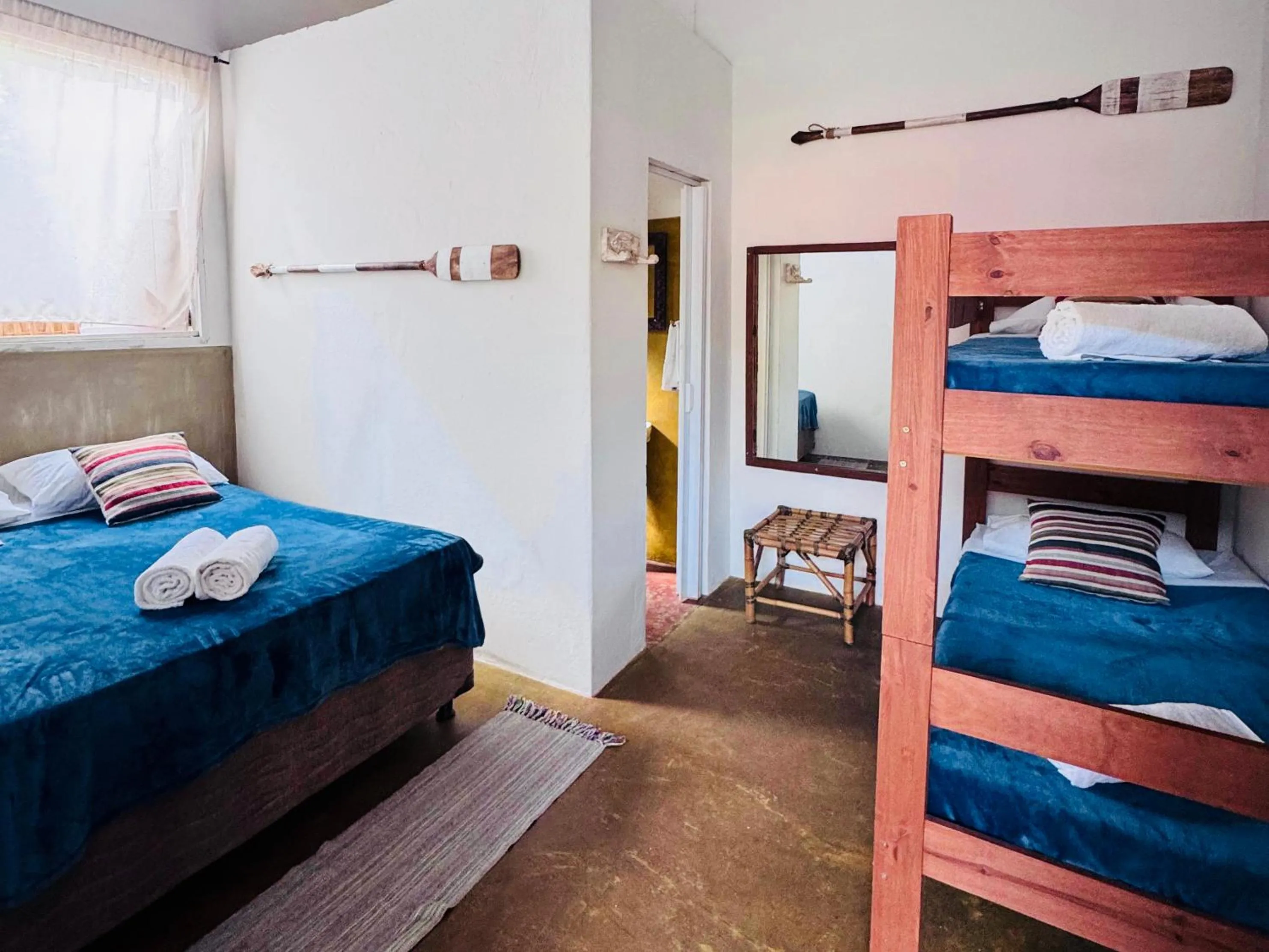 Bed in Pousada da Rosa