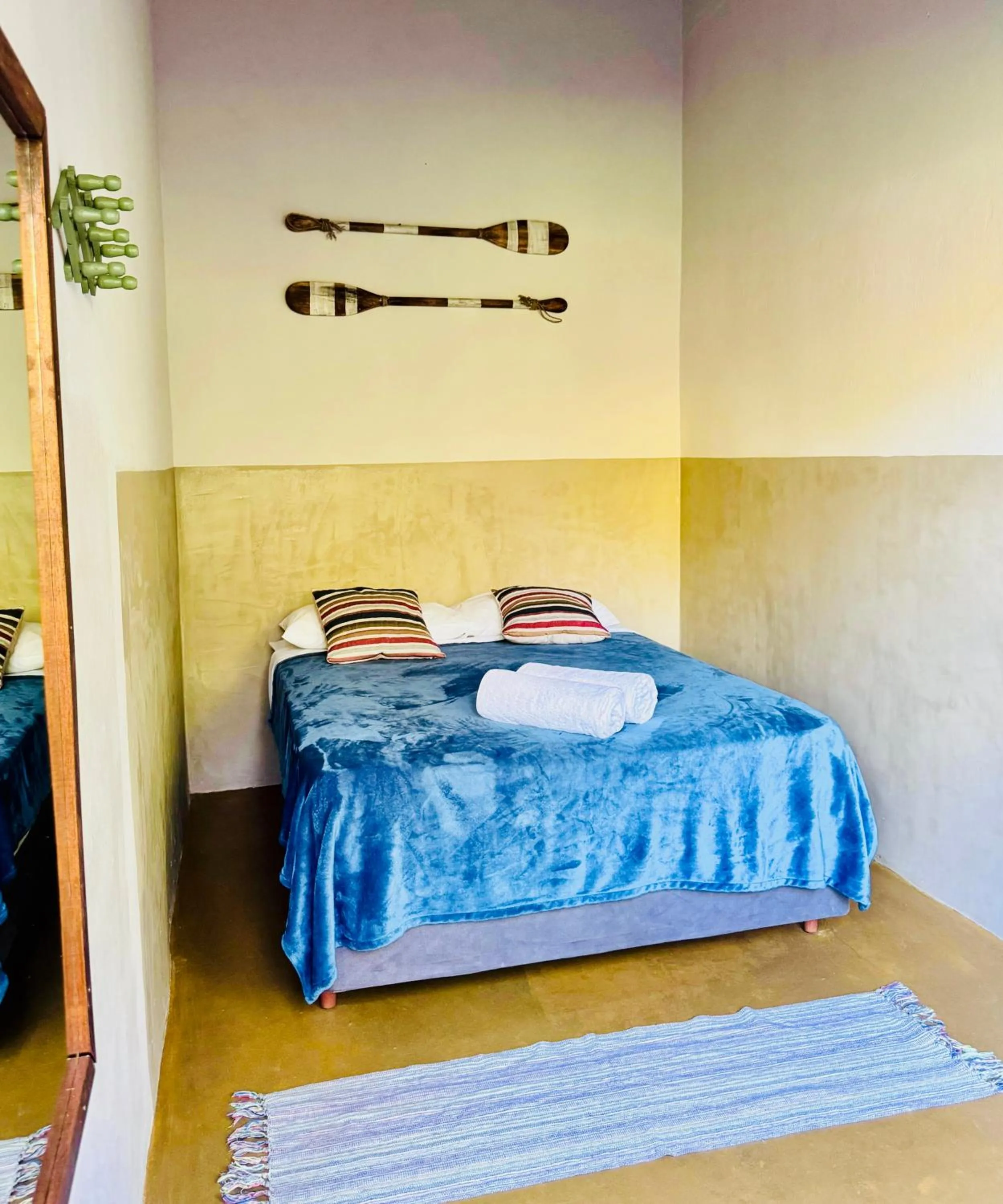 Bed in Pousada da Rosa