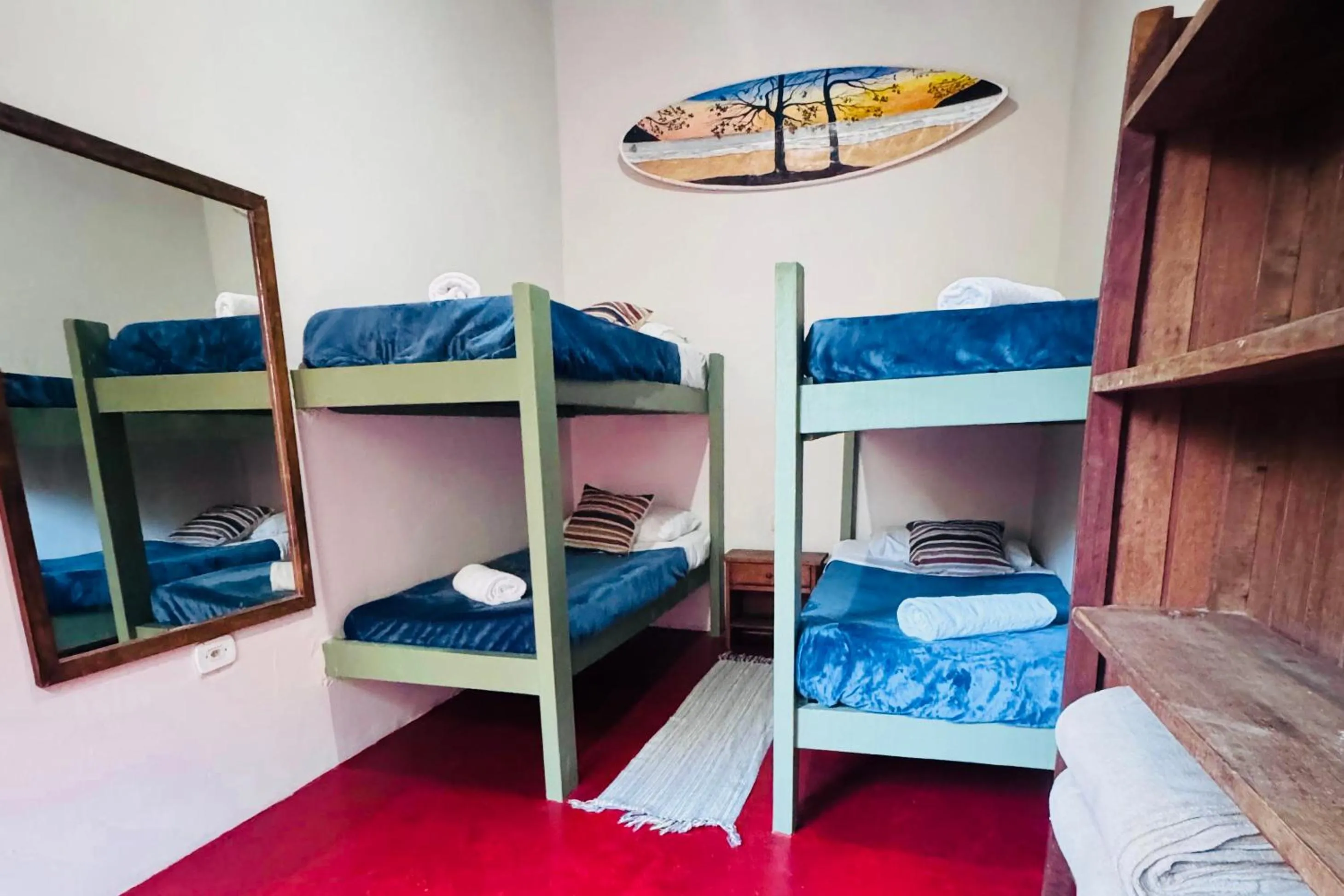 Bed in Pousada da Rosa