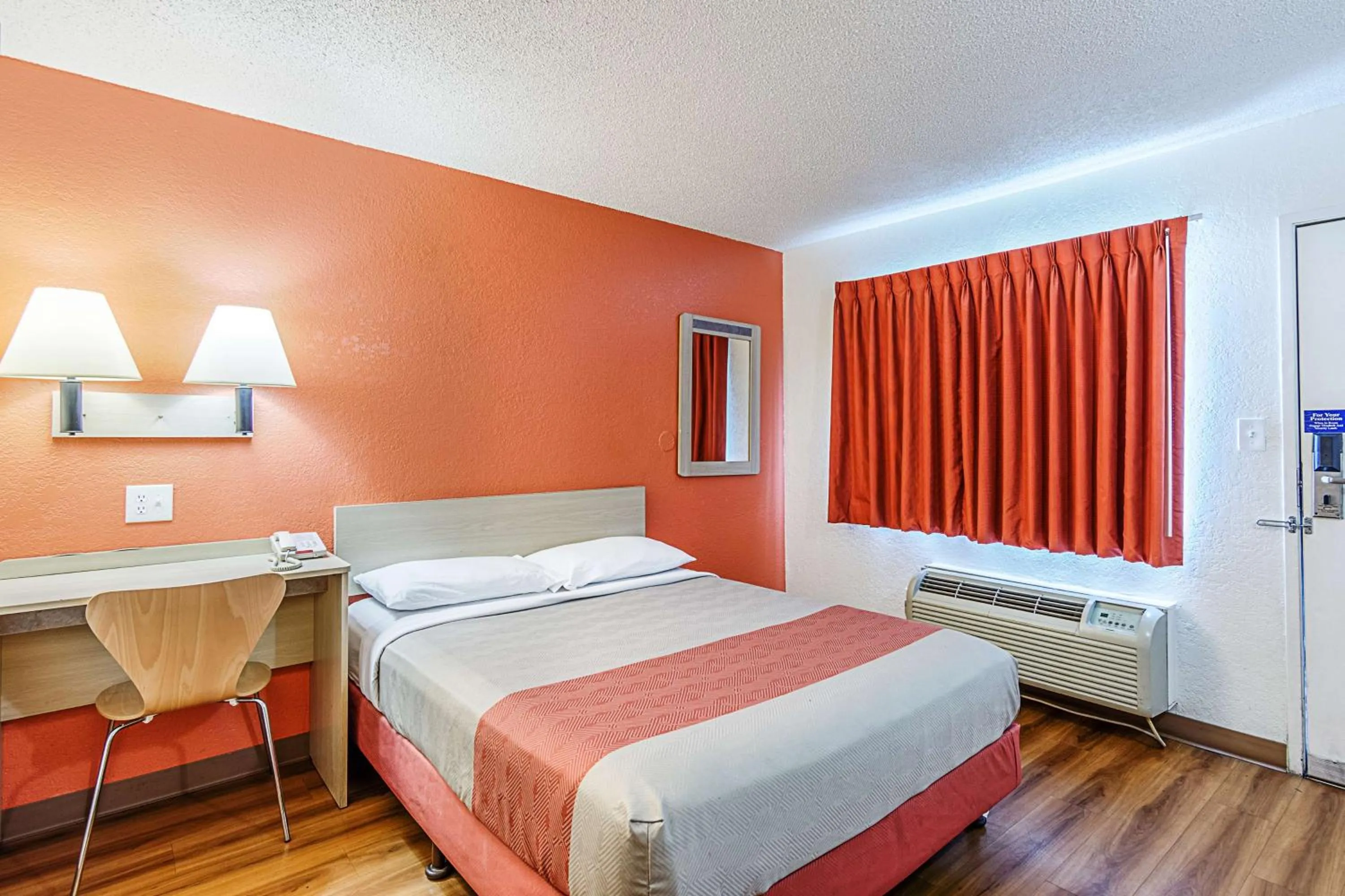 Photo of the whole room in Motel 6-Modesto, CA