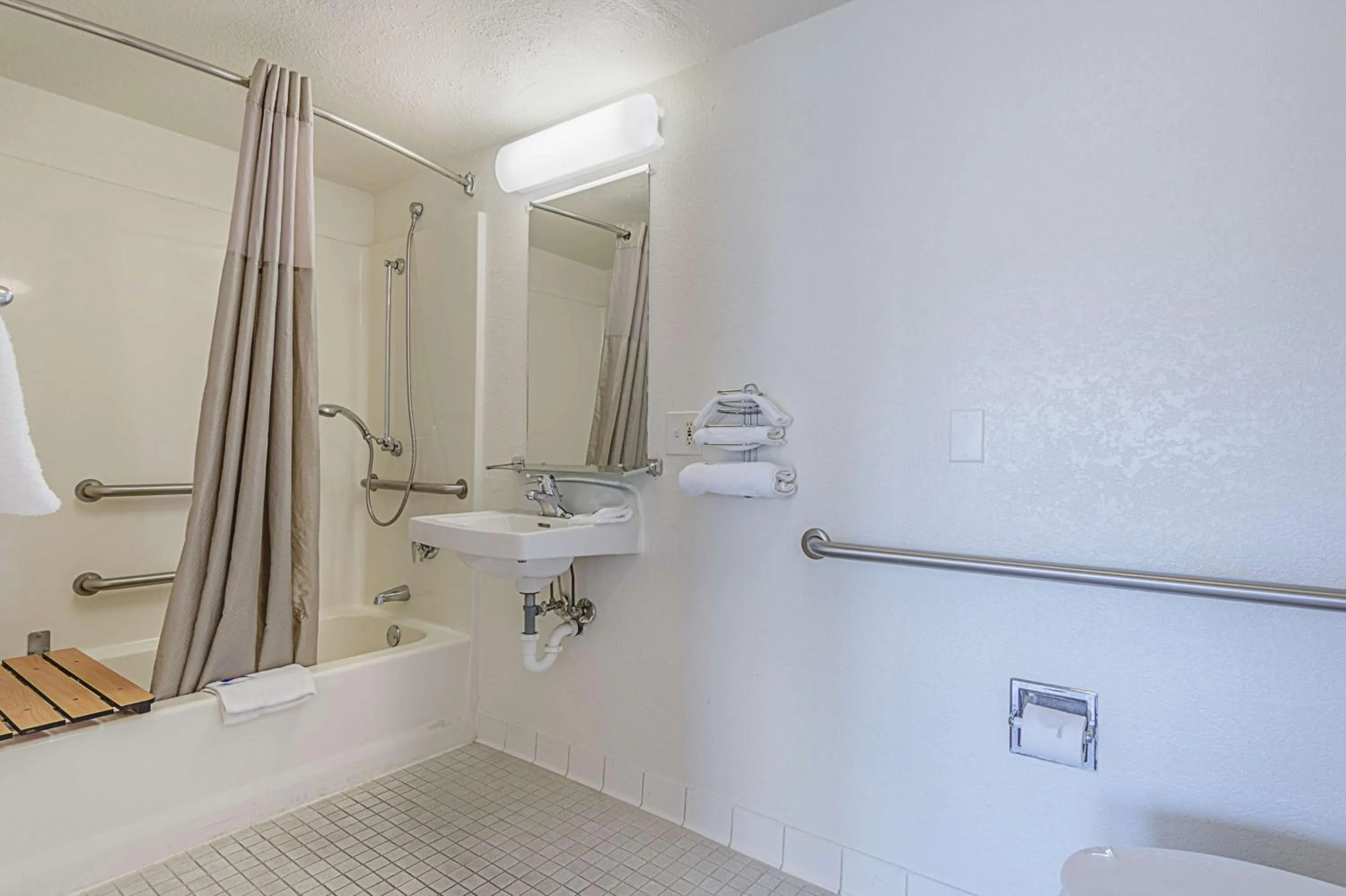 Photo of the whole room, Bathroom in Motel 6-Modesto, CA