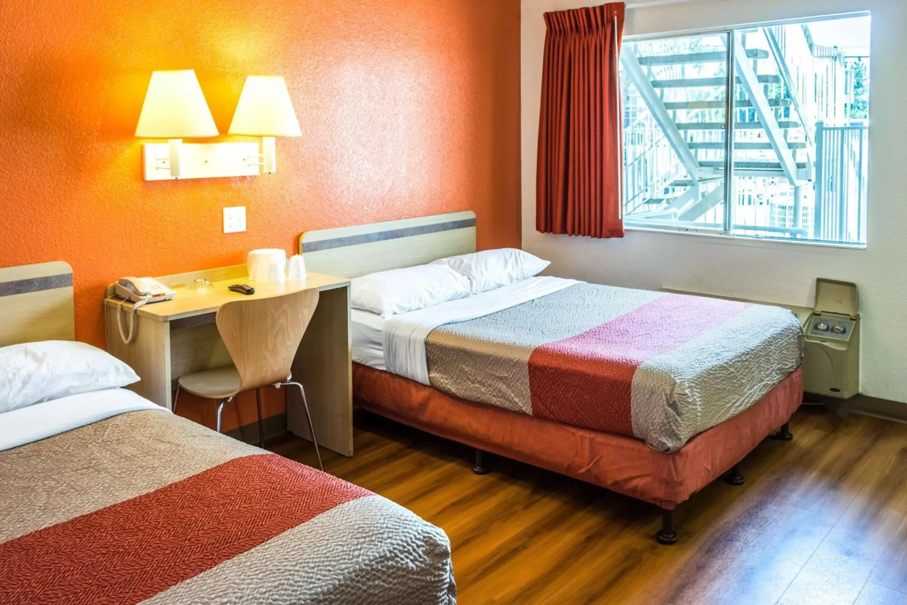 Quadruple Room in Motel 6-Bakersfield, CA - Convention Center Quadruple Room in Motel 6-Bakersfield, CA - Convention Center