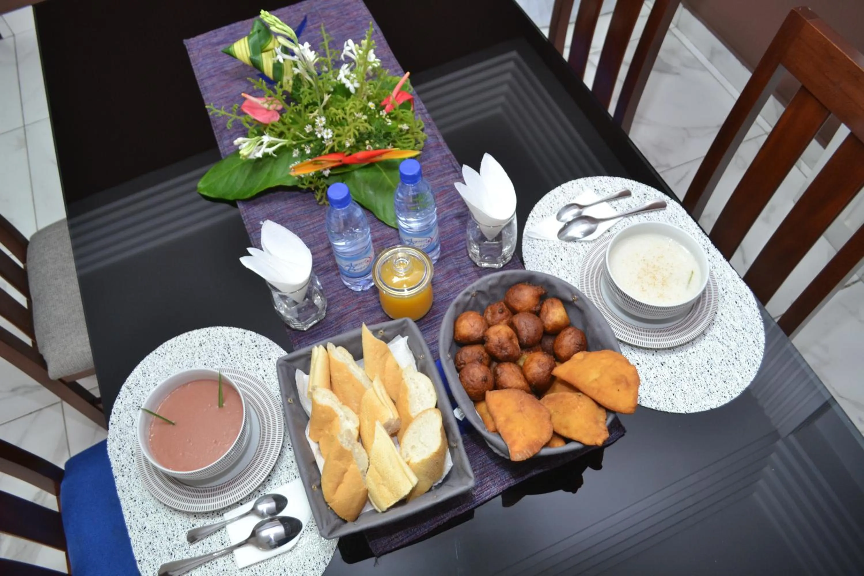 Continental breakfast in Residence Maryka II