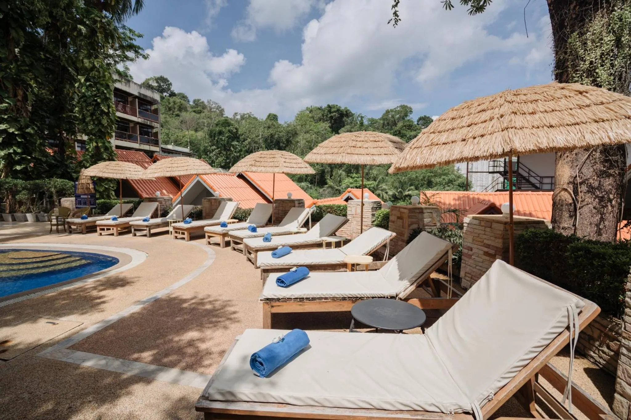 Pool view in Club Bamboo Boutique Patong Beach Resort