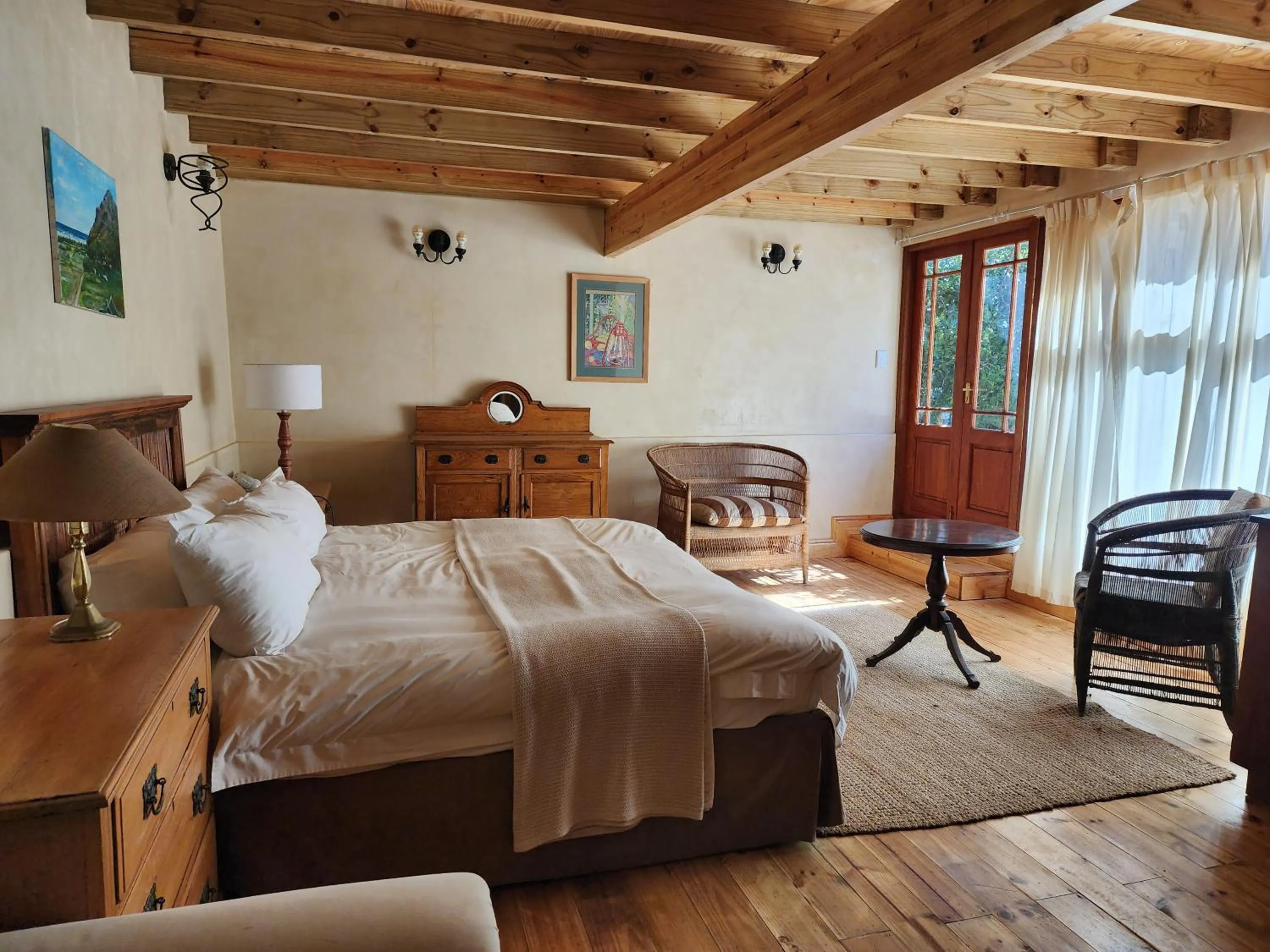 Bed in Monkey Valley Resort