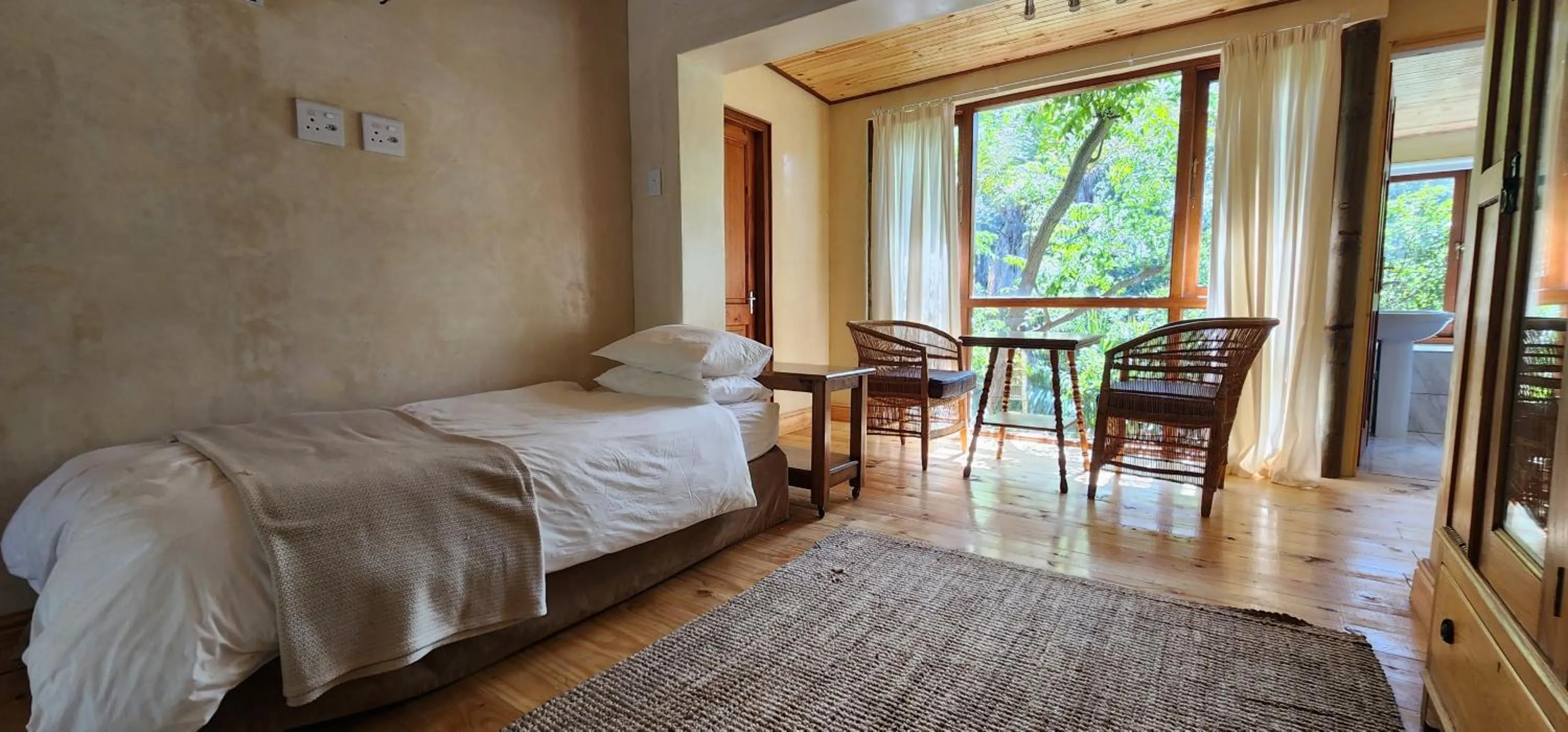 Bed in Monkey Valley Resort