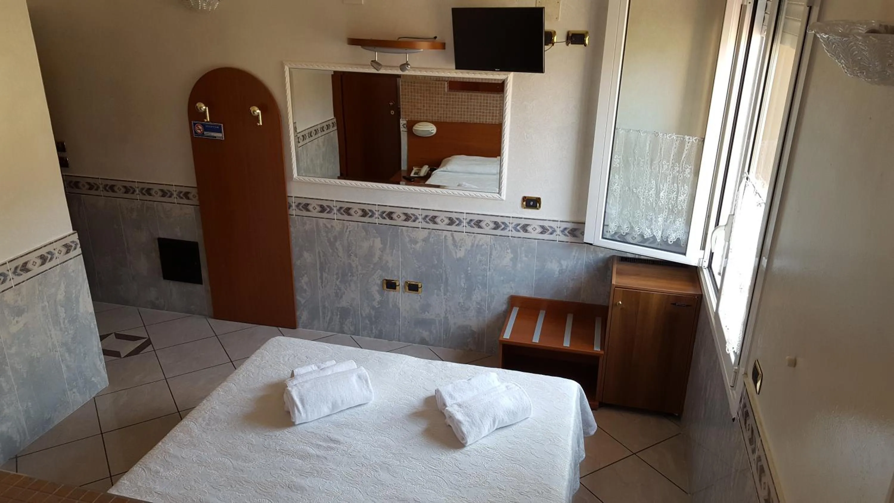 Bedroom, Bed in Motel Villaggio