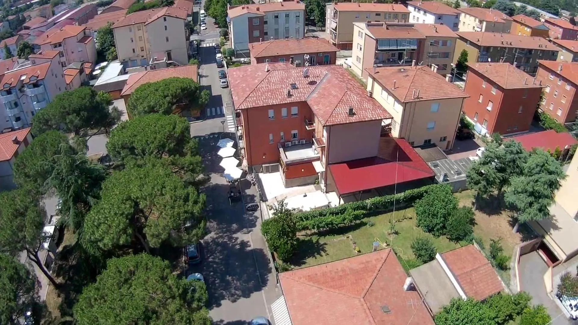Bird's eye view in Motel Villaggio