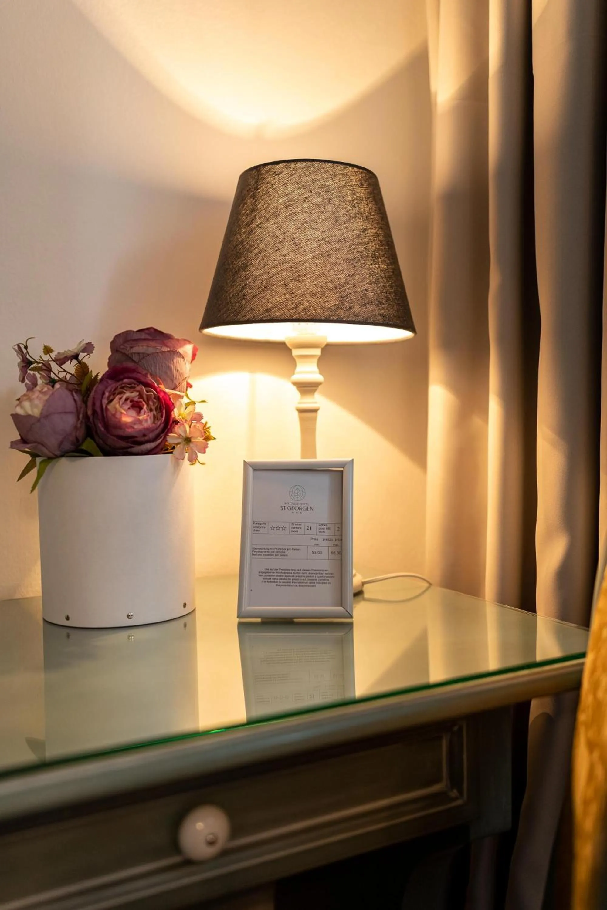 Decorative detail in Boutique Hotel St Georgen