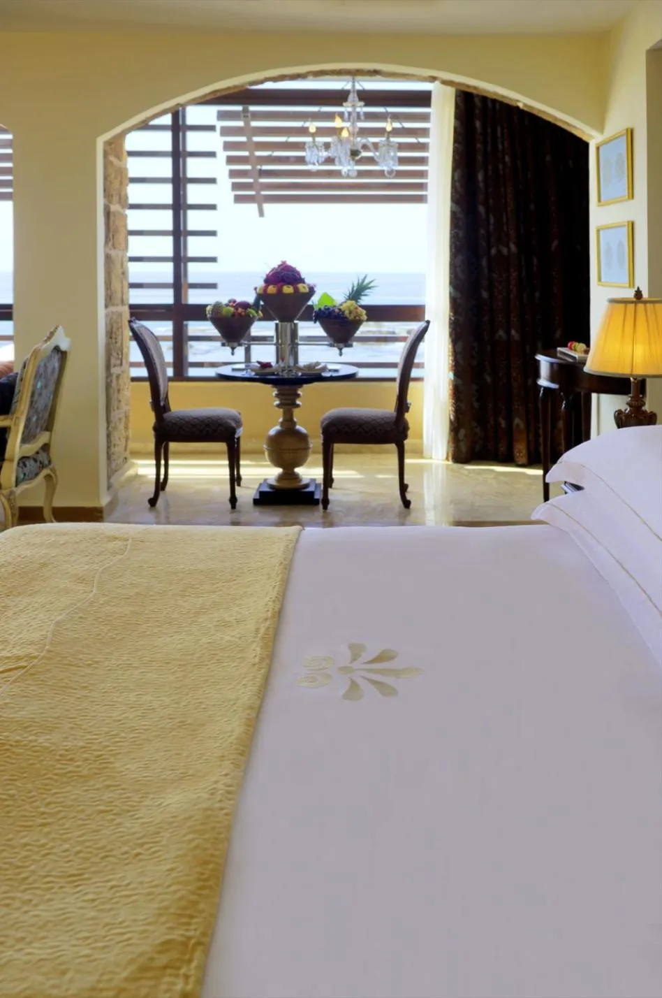 Seating area in Byblos Sur Mer