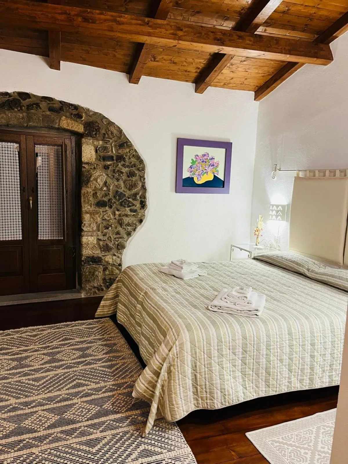 Bed in The Templars Guesthouse