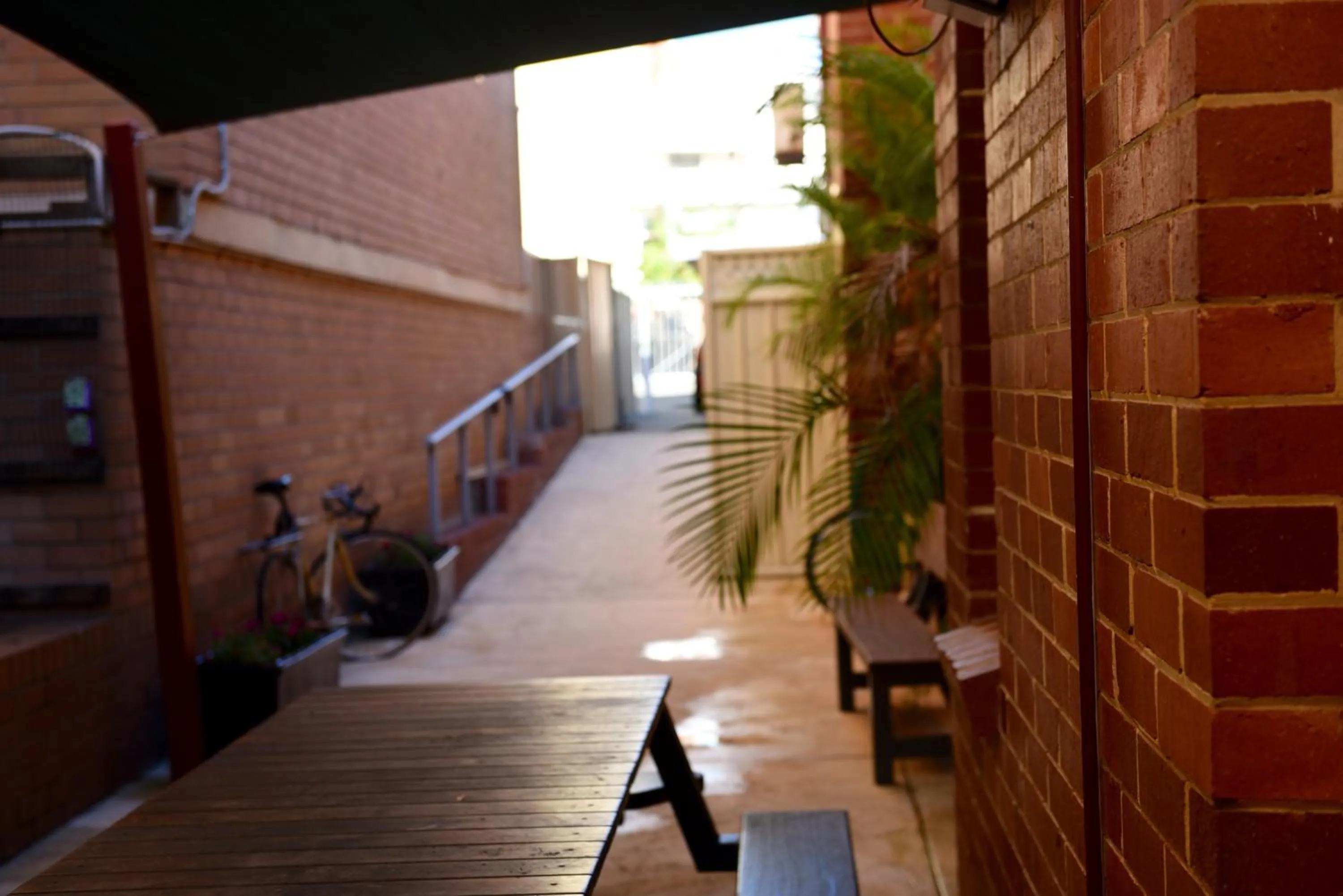 Balcony/Terrace in The Emperors Crown Hostel