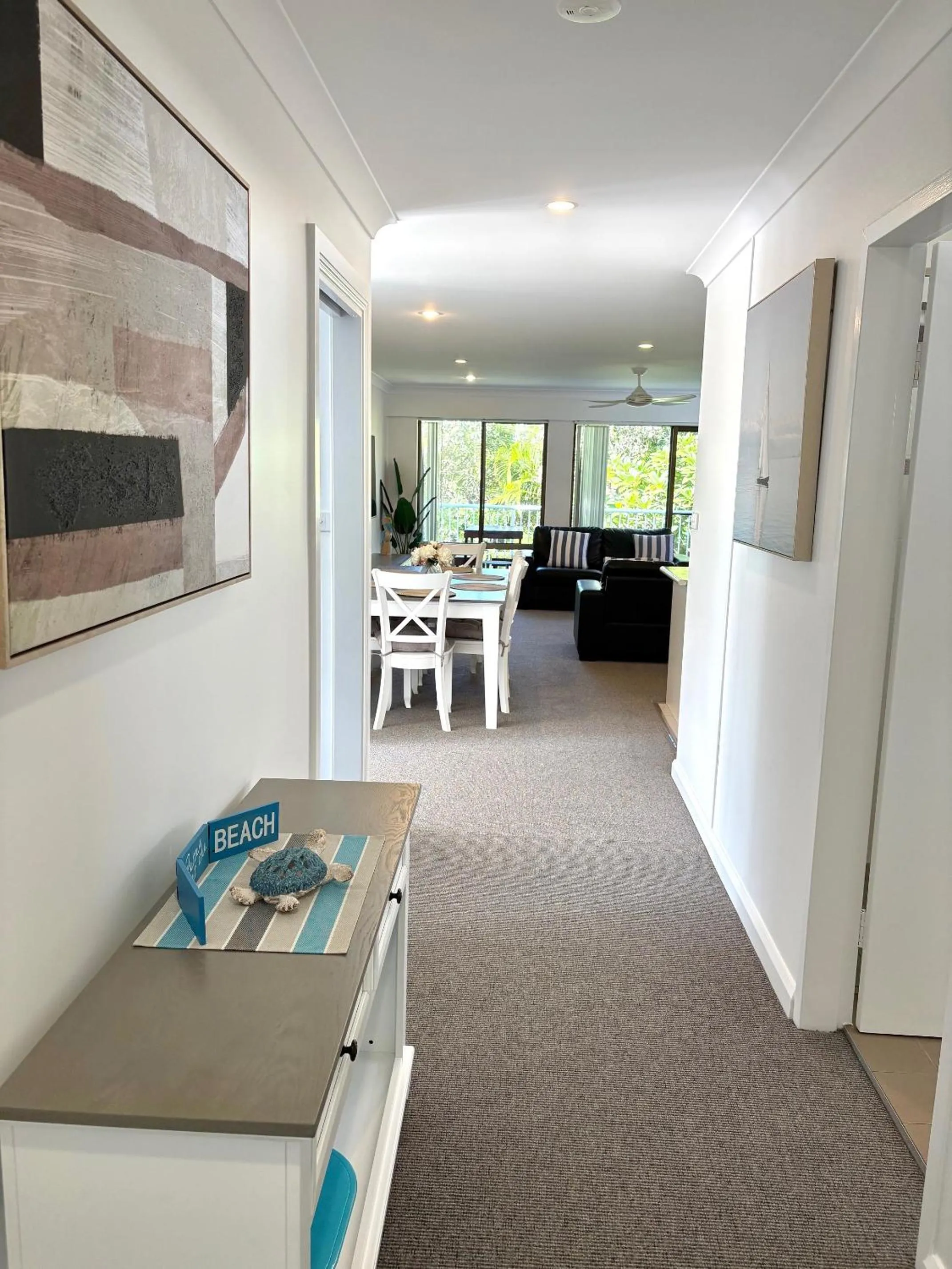 Living room in Smugglers On The Beach