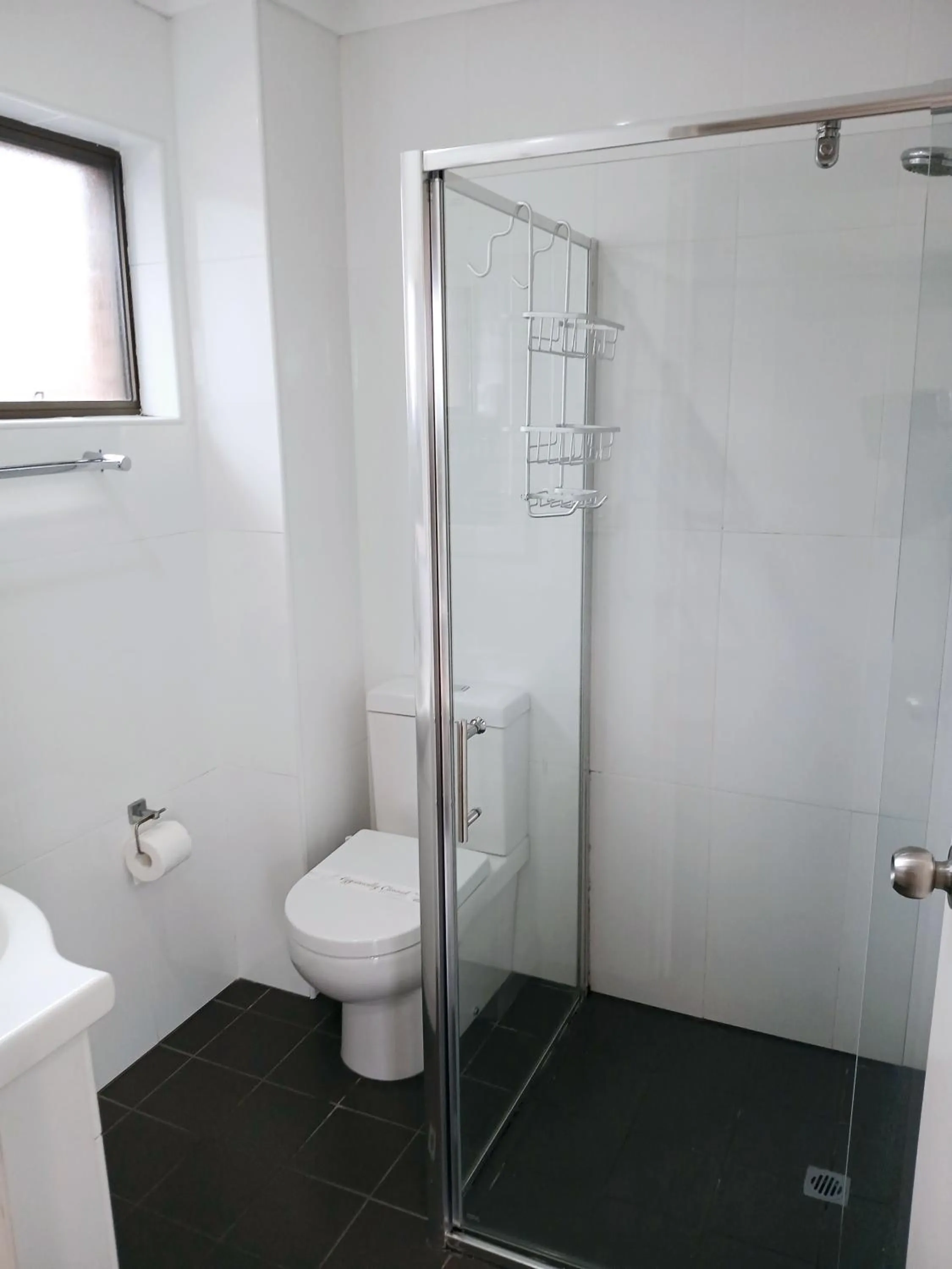 Bathroom in Coastal Bay Motel