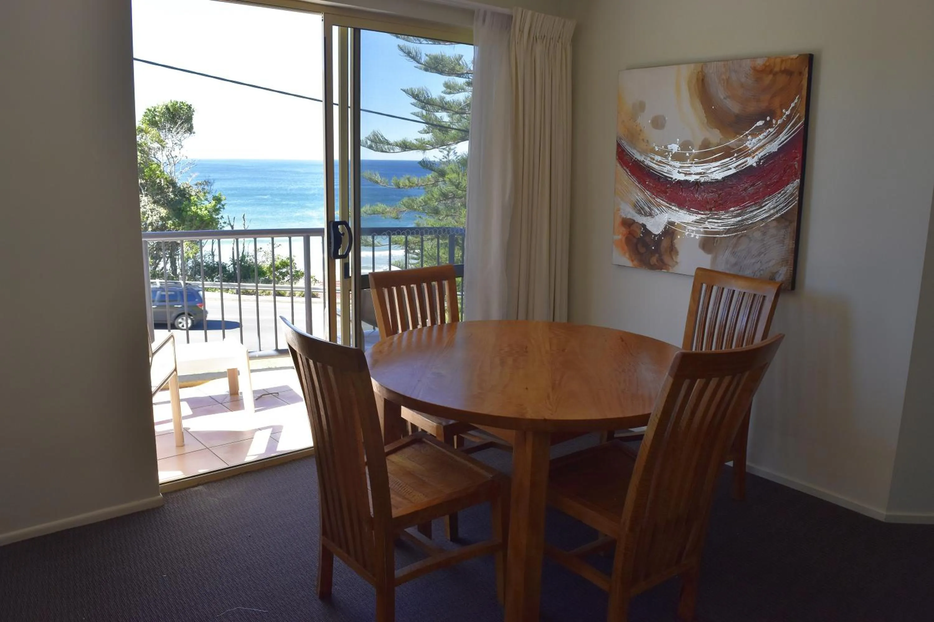 Patio in Beachside Holiday Apartments