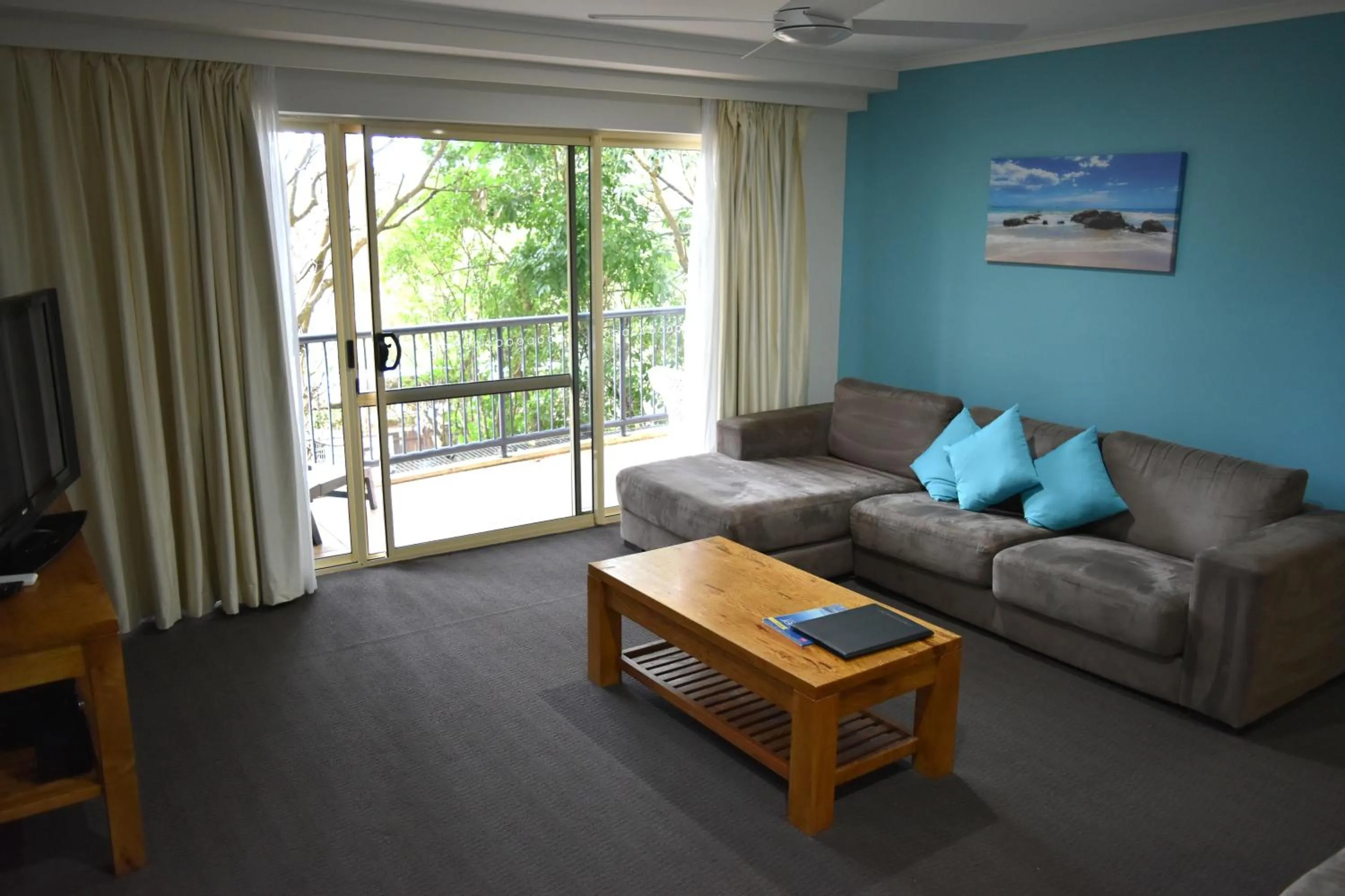 Patio in Beachside Holiday Apartments