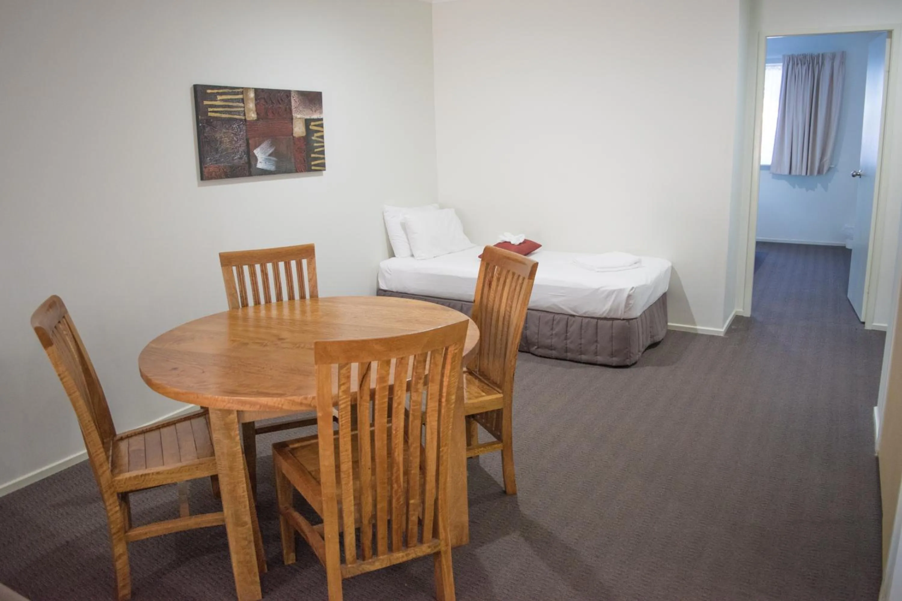 Bed in Beachside Holiday Apartments