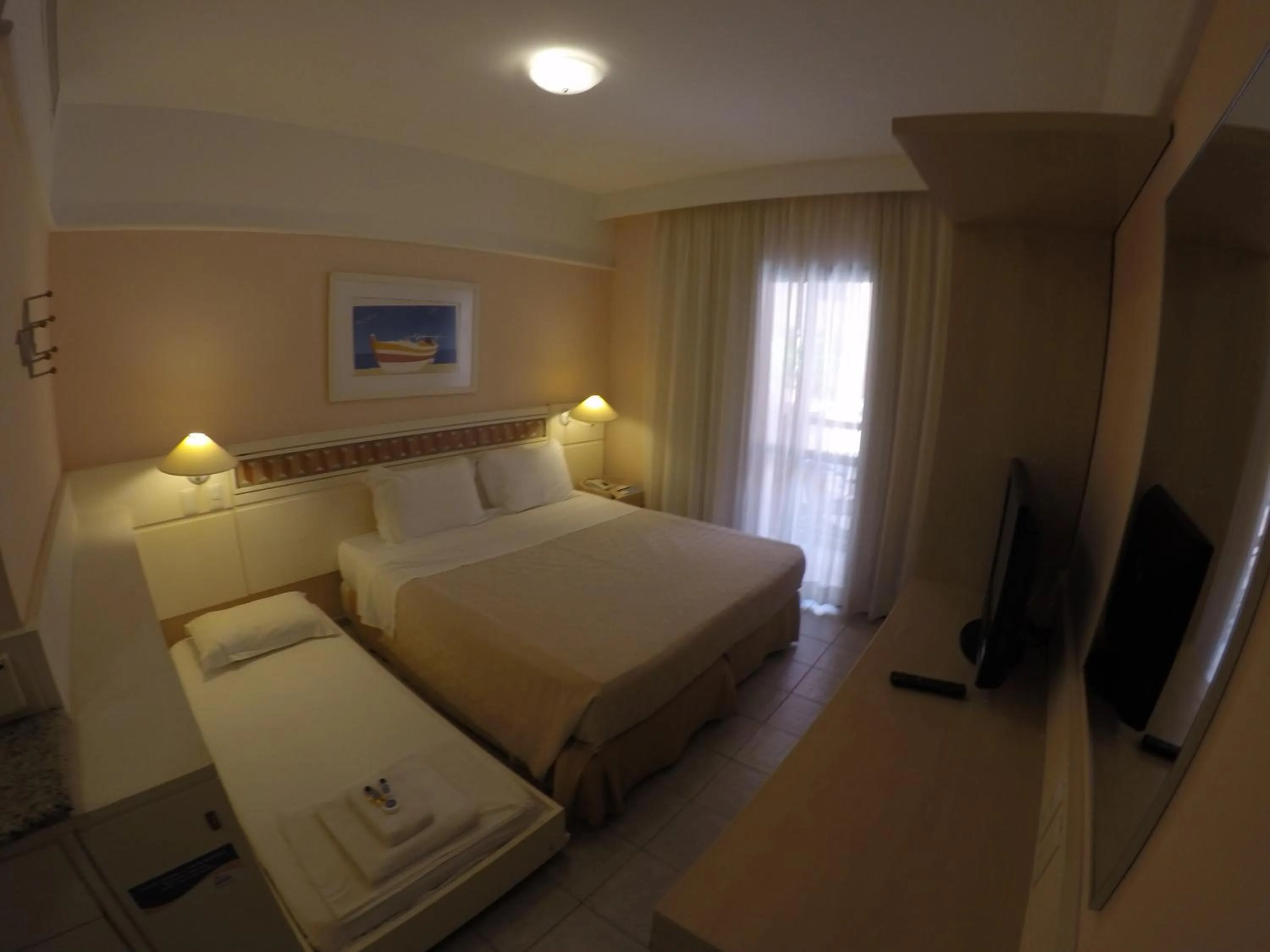 Bed in Flat Partic Hotel Jurere Beach Village