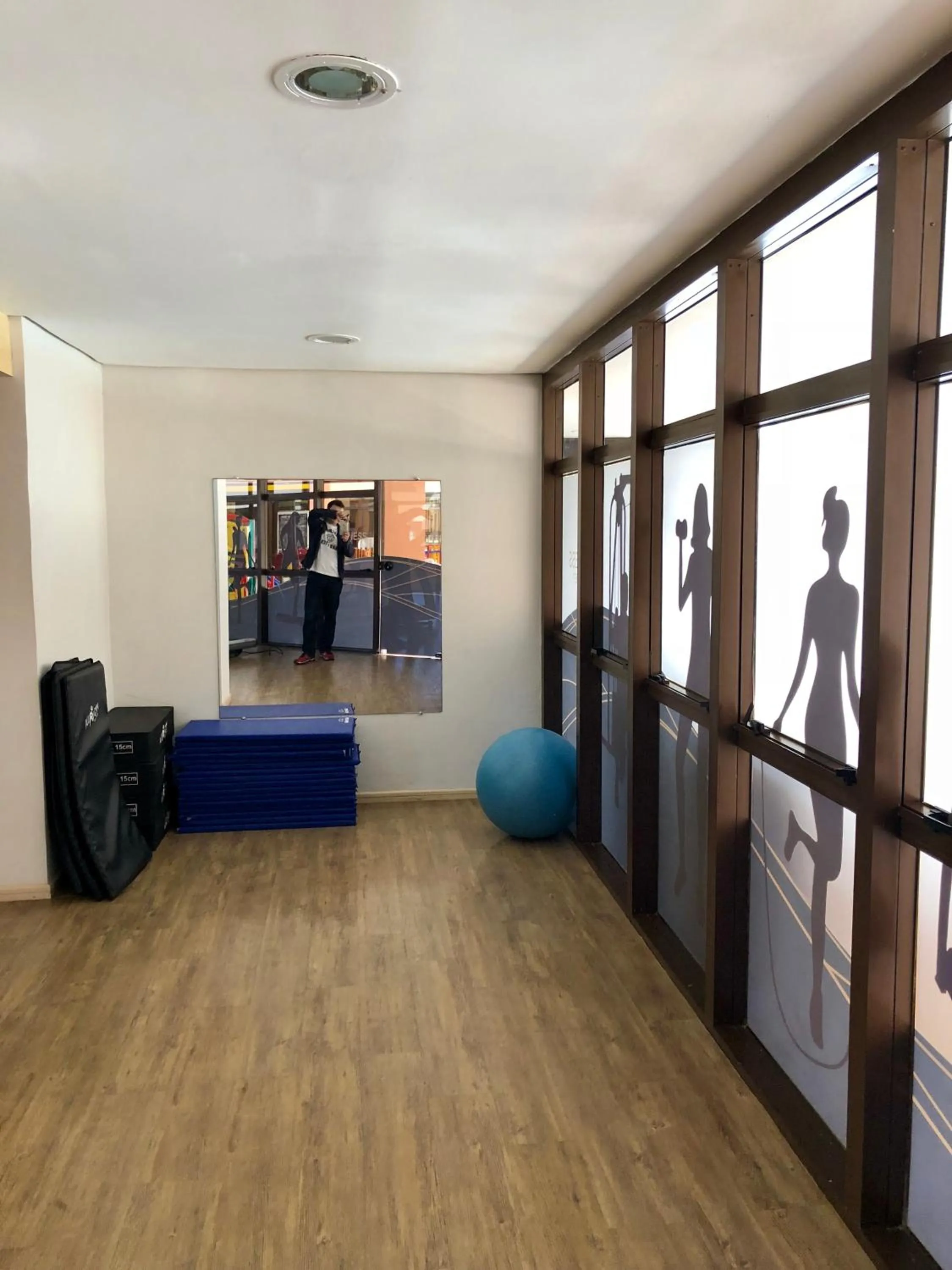 Fitness centre/facilities in Flat Partic Hotel Jurere Beach Village