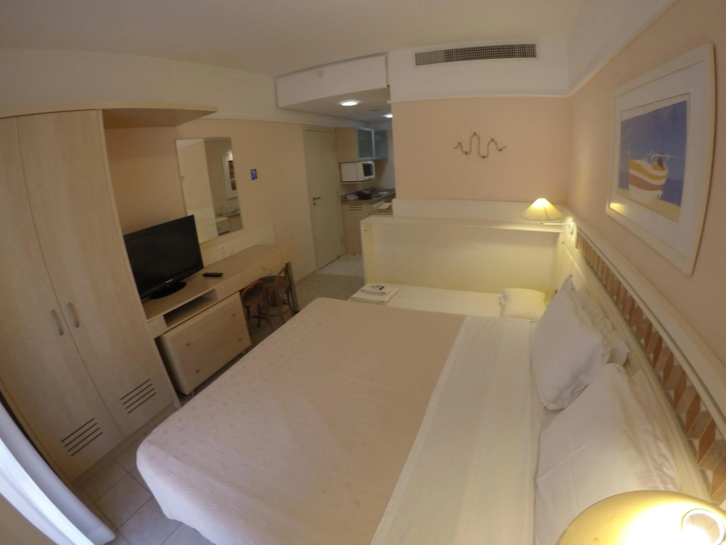 Bed in Flat Partic Hotel Jurere Beach Village