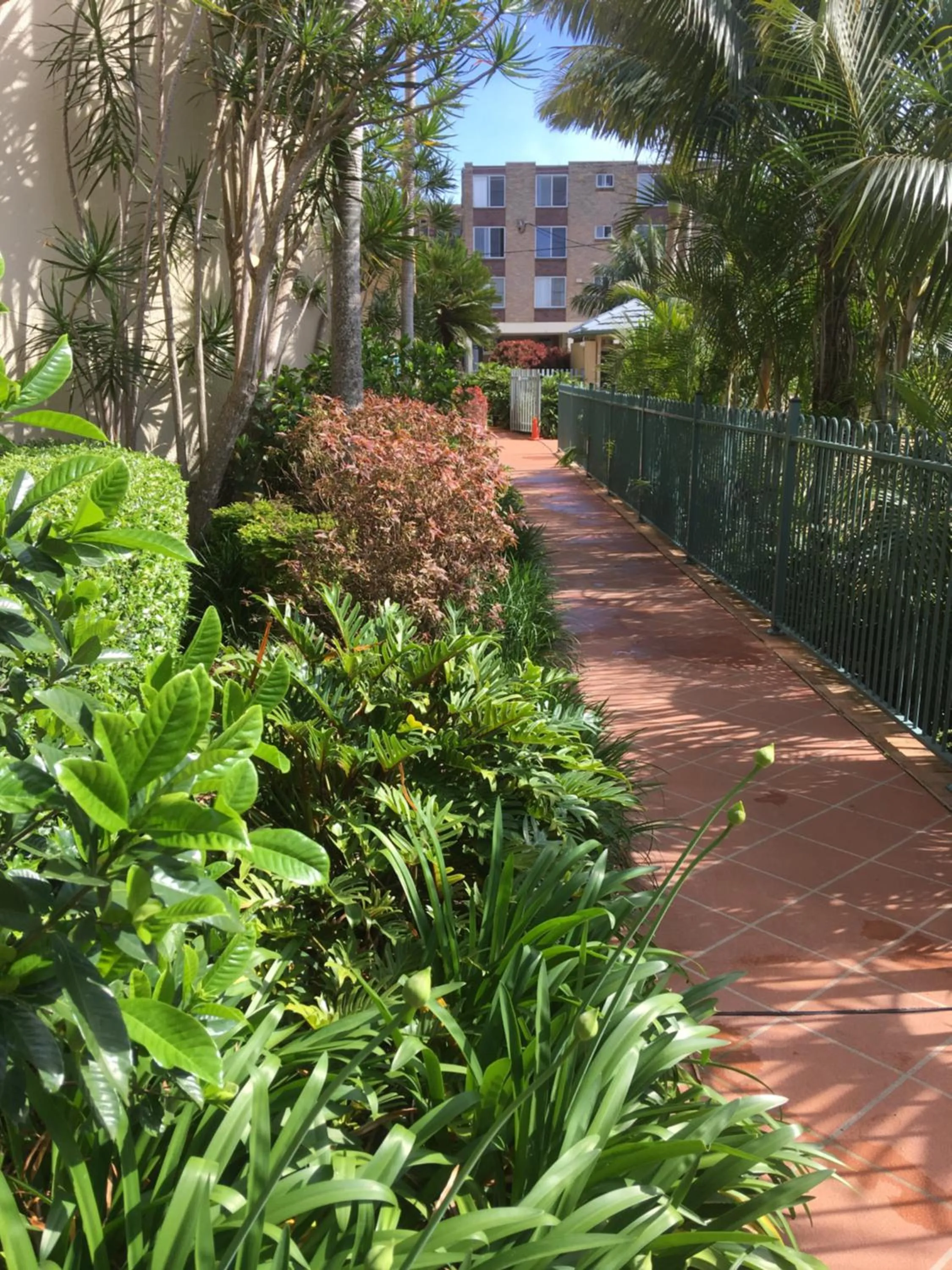 Garden in Town Beach Beachcomber Resort