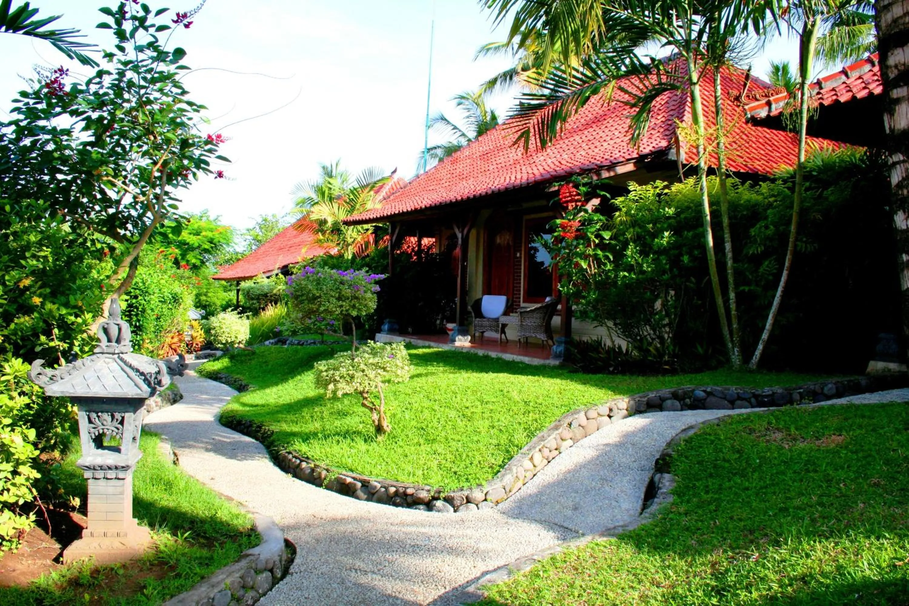 Garden in Puri Dajuma Beach Eco-Resort & Spa