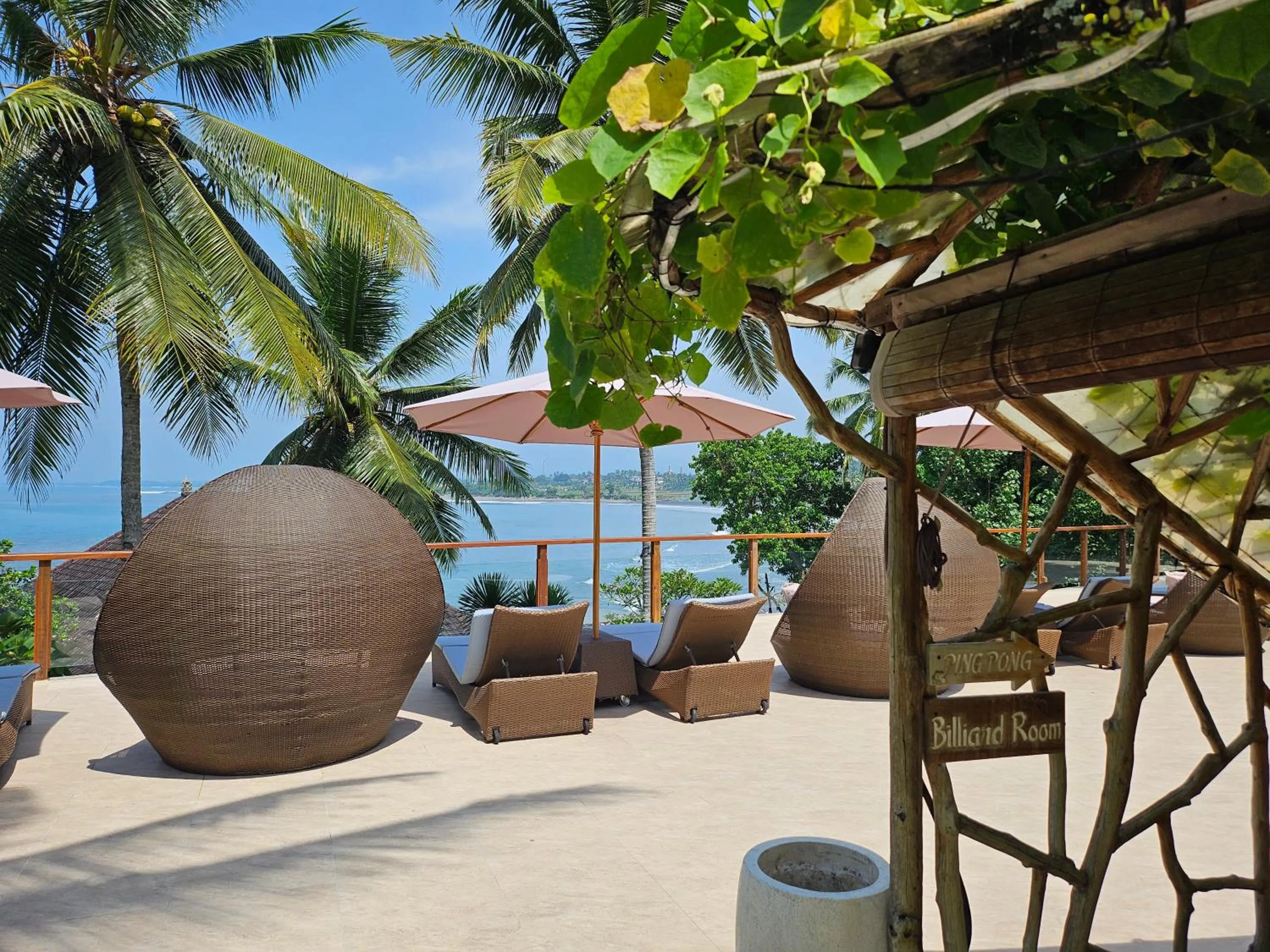 Swimming pool in Puri Dajuma Beach Eco-Resort & Spa