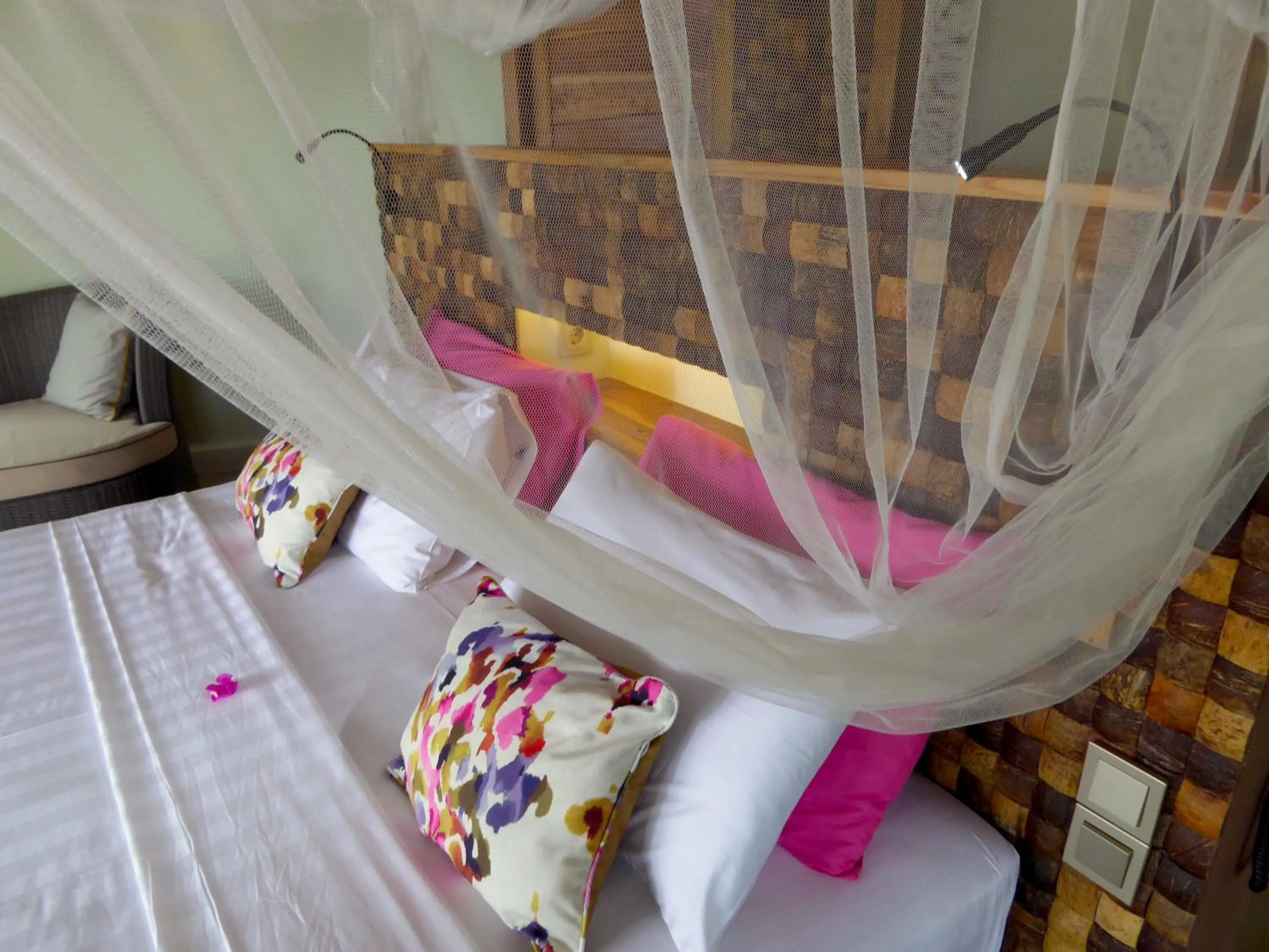 Bedroom, Bed in Puri Dajuma Beach Eco-Resort & Spa